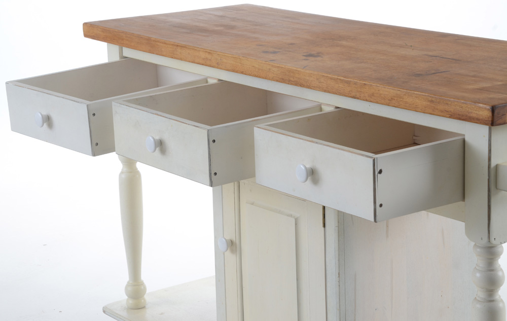 Kitchen Island on Wheels