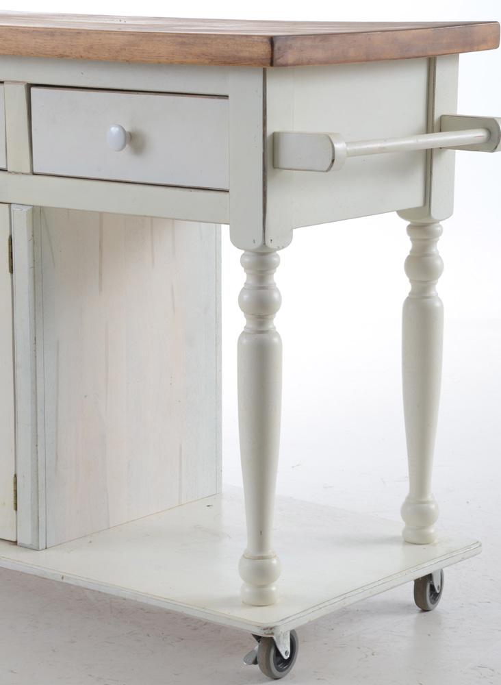 Kitchen Island on Wheels