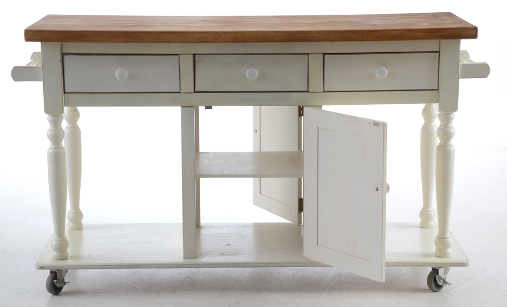 Kitchen Island on Wheels