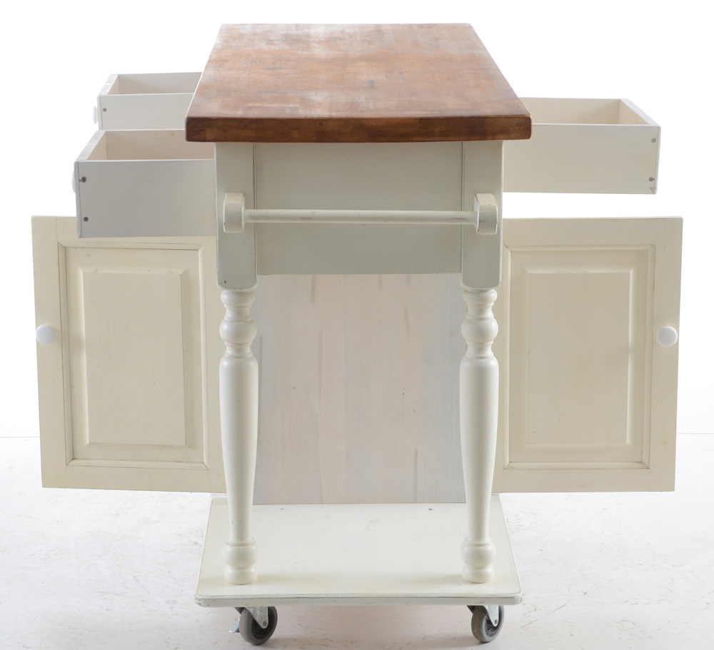 Kitchen Island on Wheels