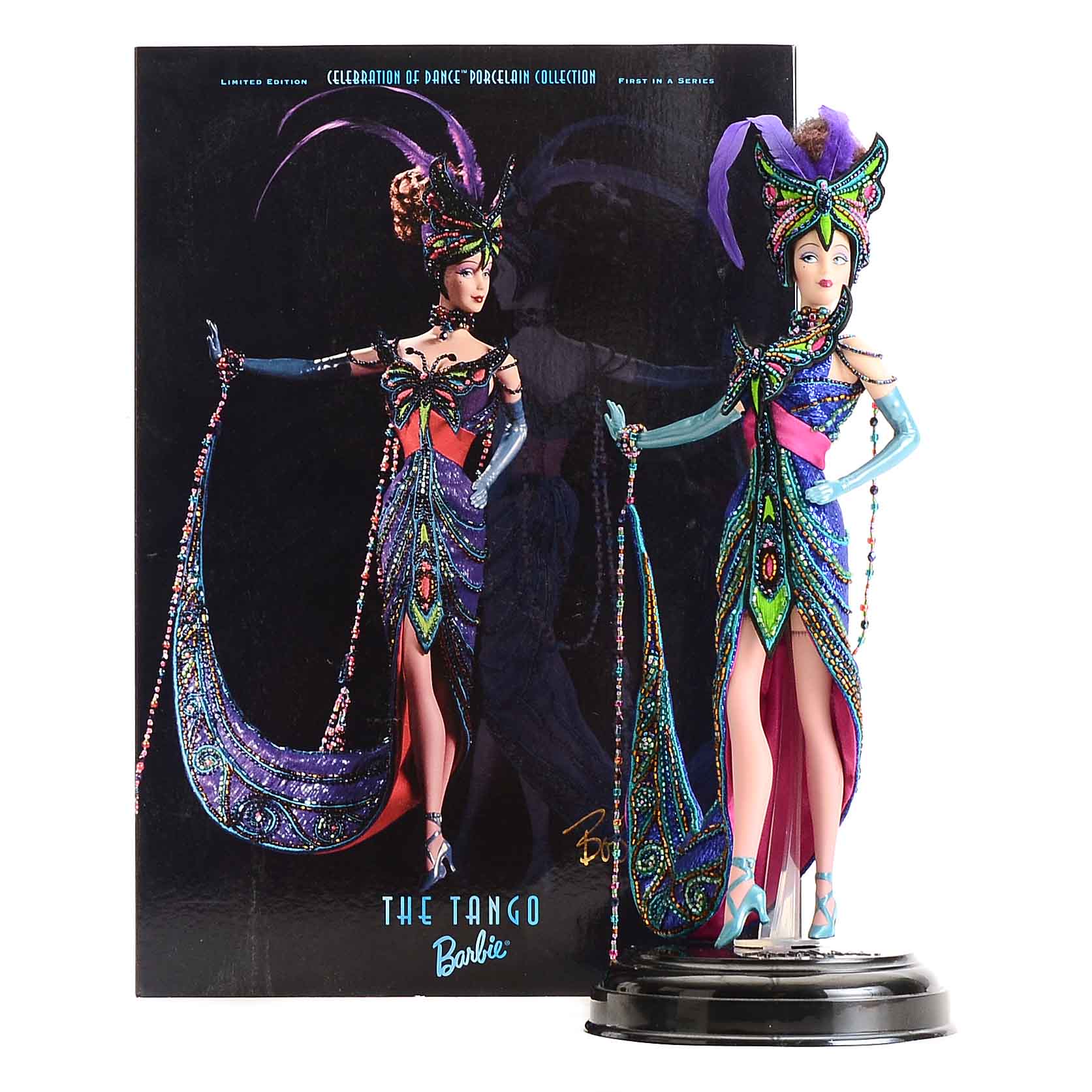 Limited Edition Bob Mackie "The Tango" Porcelain Barbie