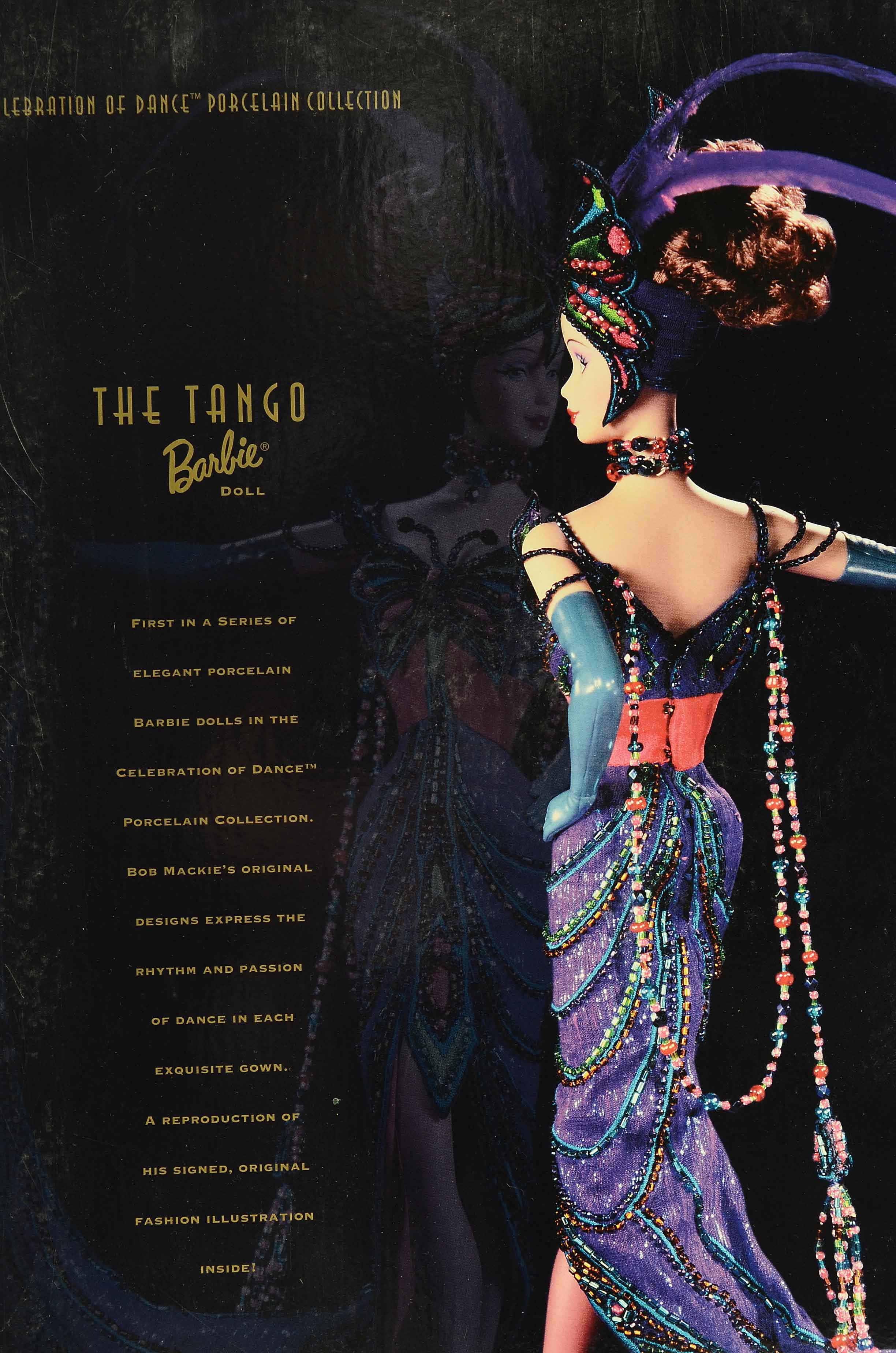 Limited Edition Bob Mackie "The Tango" Porcelain Barbie