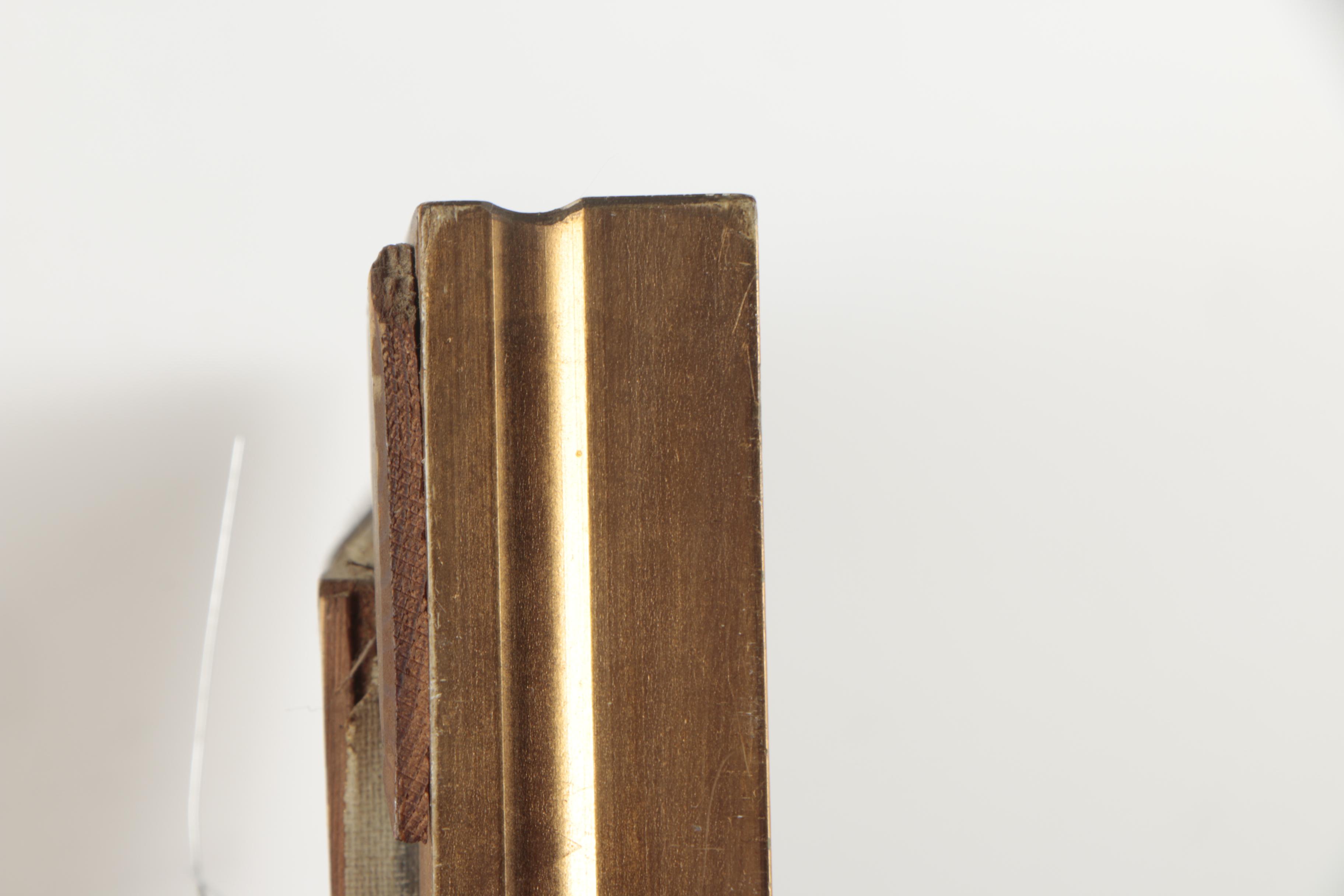 Mogens Ege Oil Painting of Early Spring Landscape