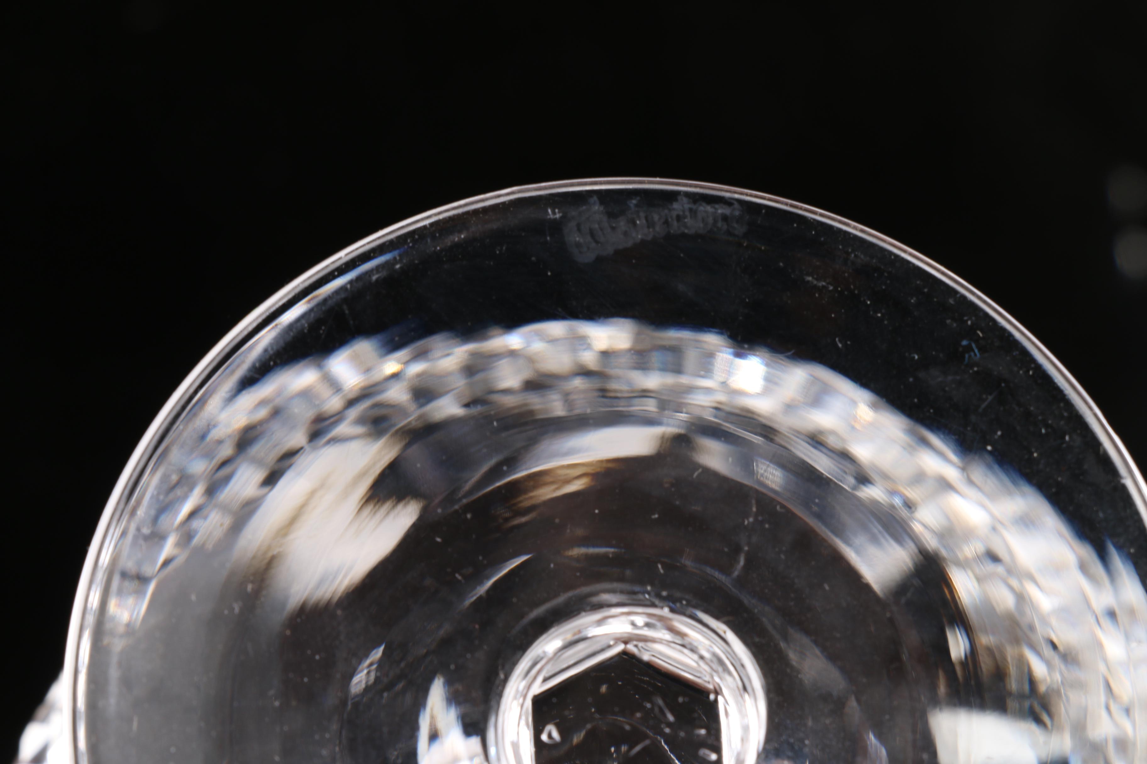 Pair of Waterford Crystal "Colleen" Brandy Snifters