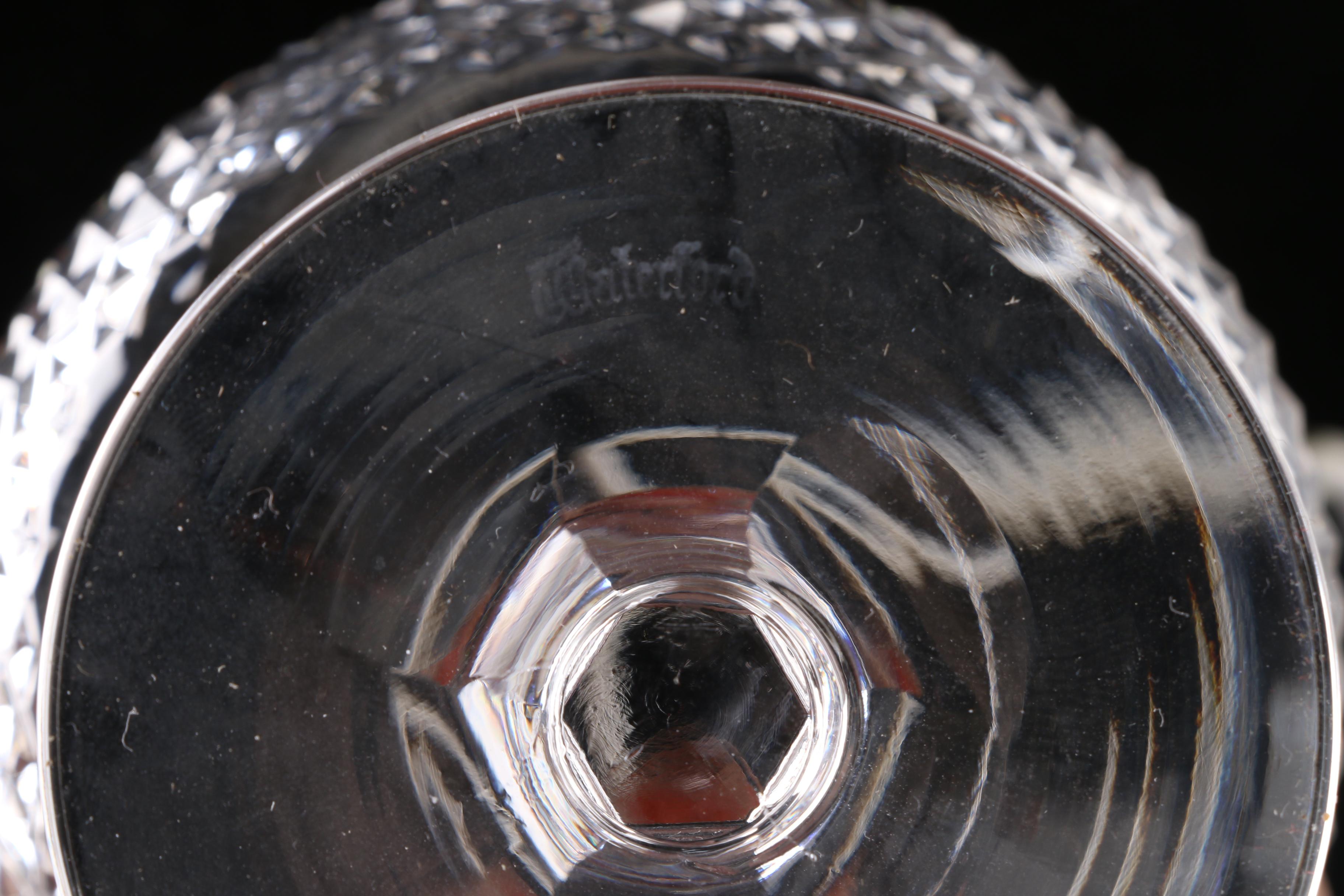 Pair of Waterford Crystal "Colleen" Brandy Snifters