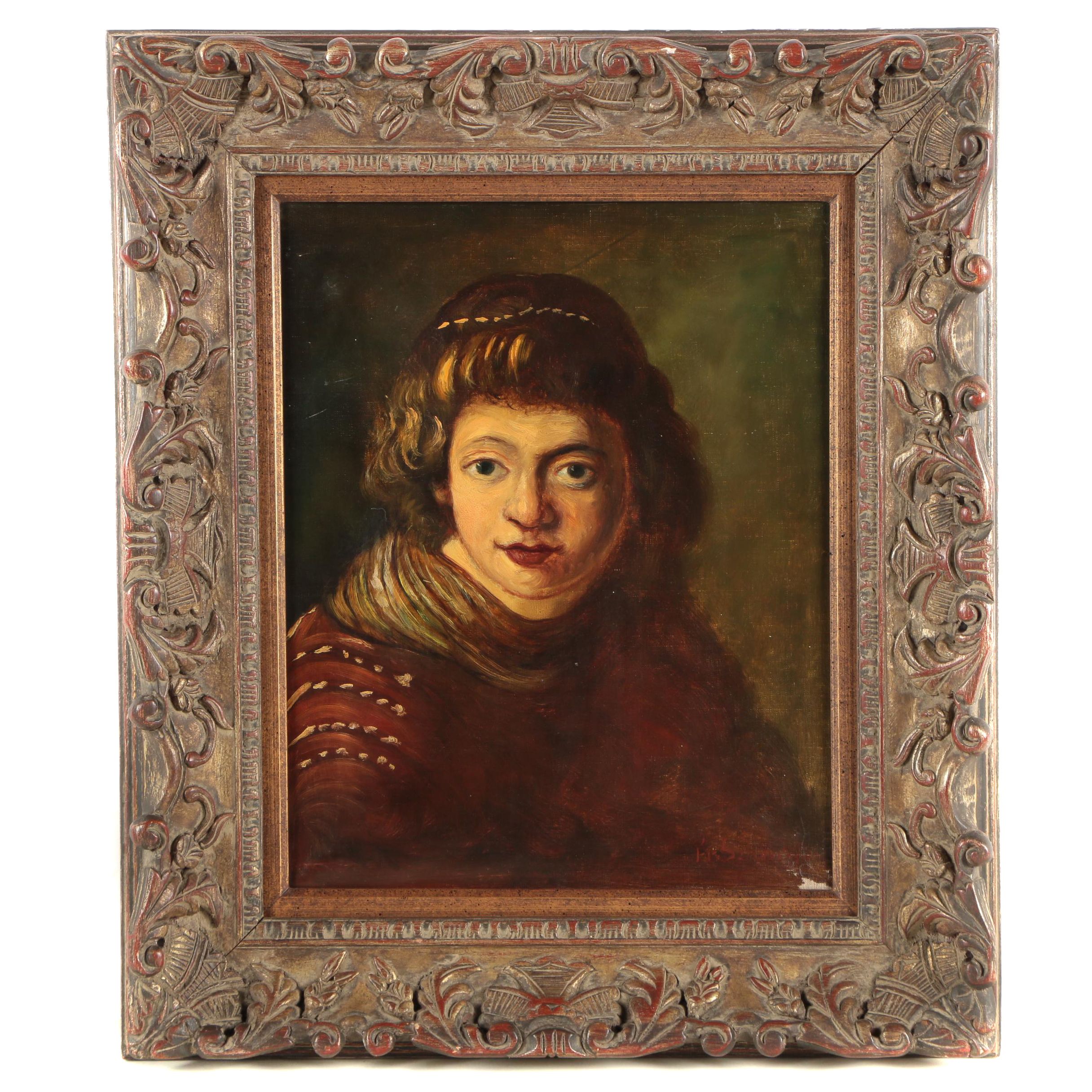 Fr. Schoorman Oil Portrait