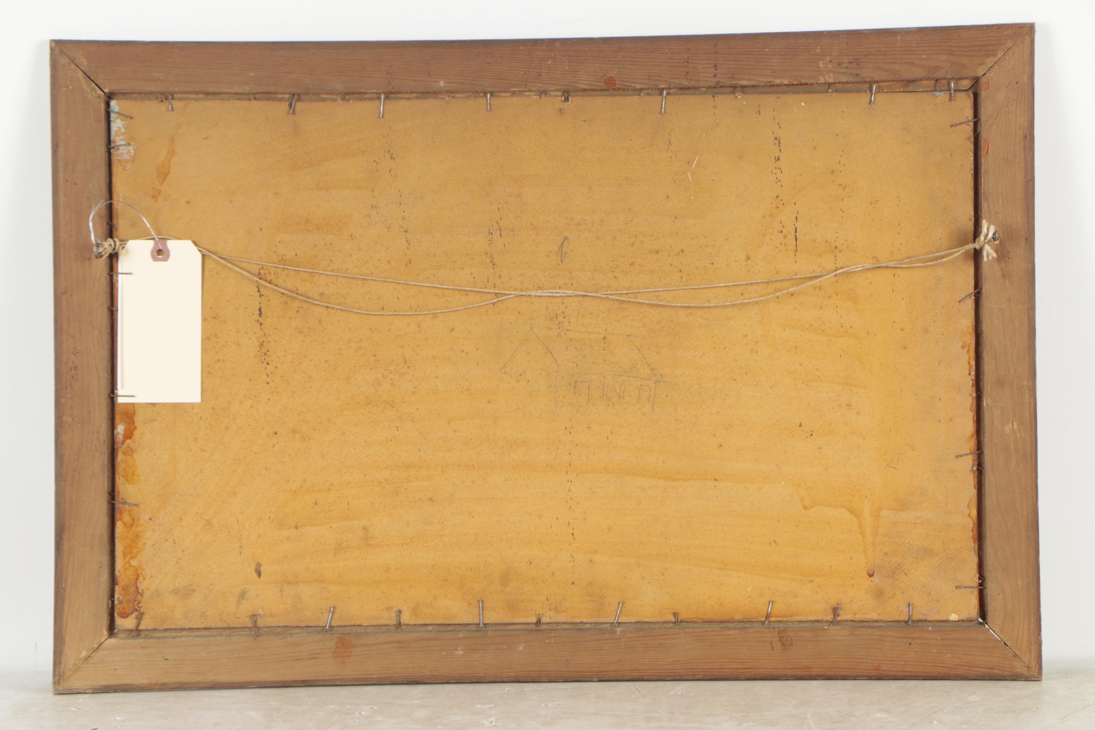 Oil Painting of a House