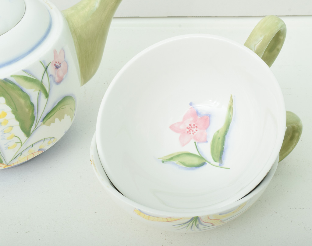 Ceramic Teapots including Bordallo Pinheiro of Portugual