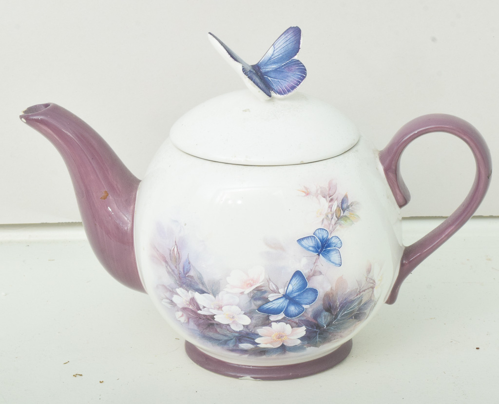 Ceramic Teapots including Bordallo Pinheiro of Portugual