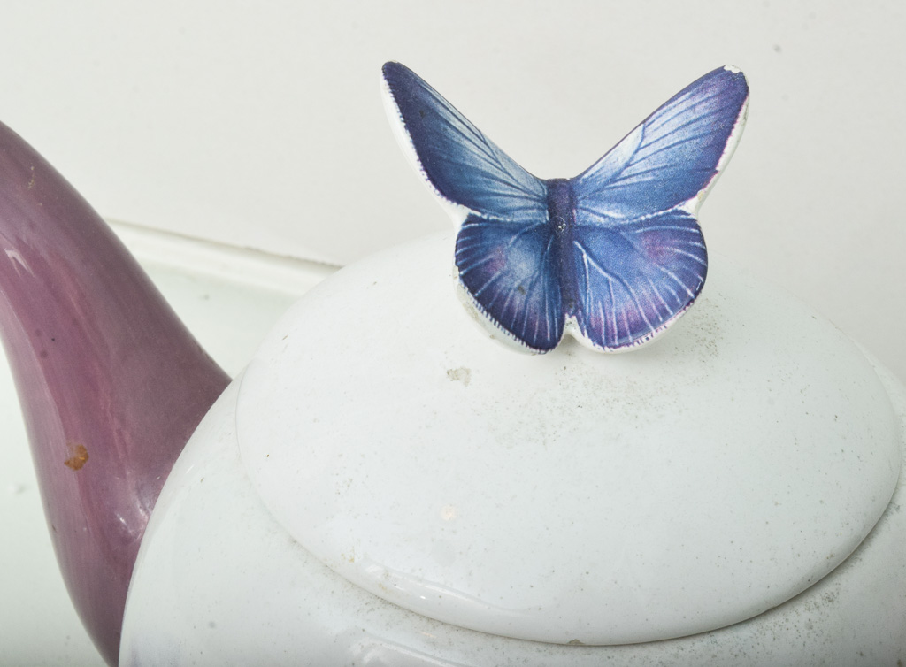 Ceramic Teapots including Bordallo Pinheiro of Portugual