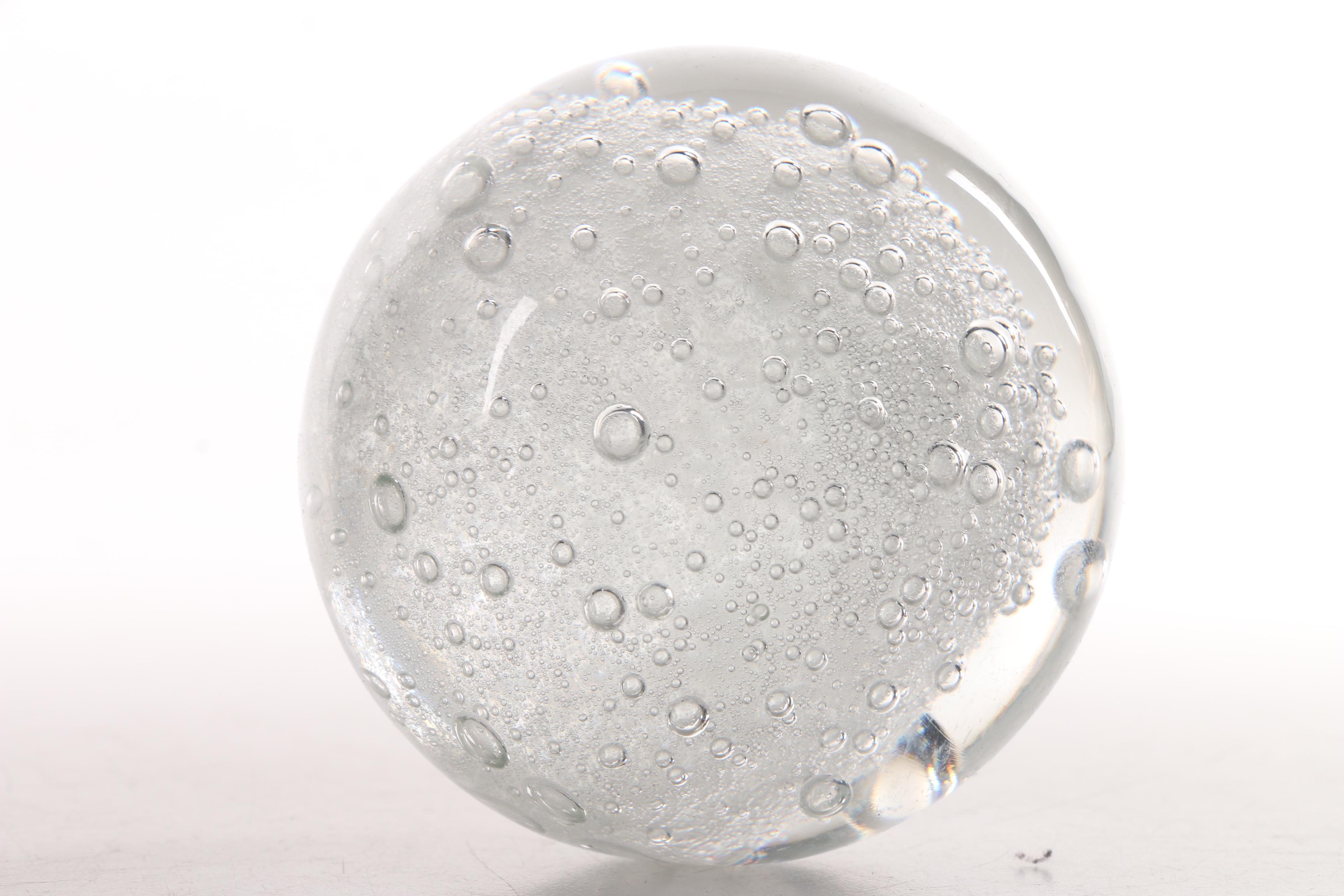 Glass Spherical Paperweights