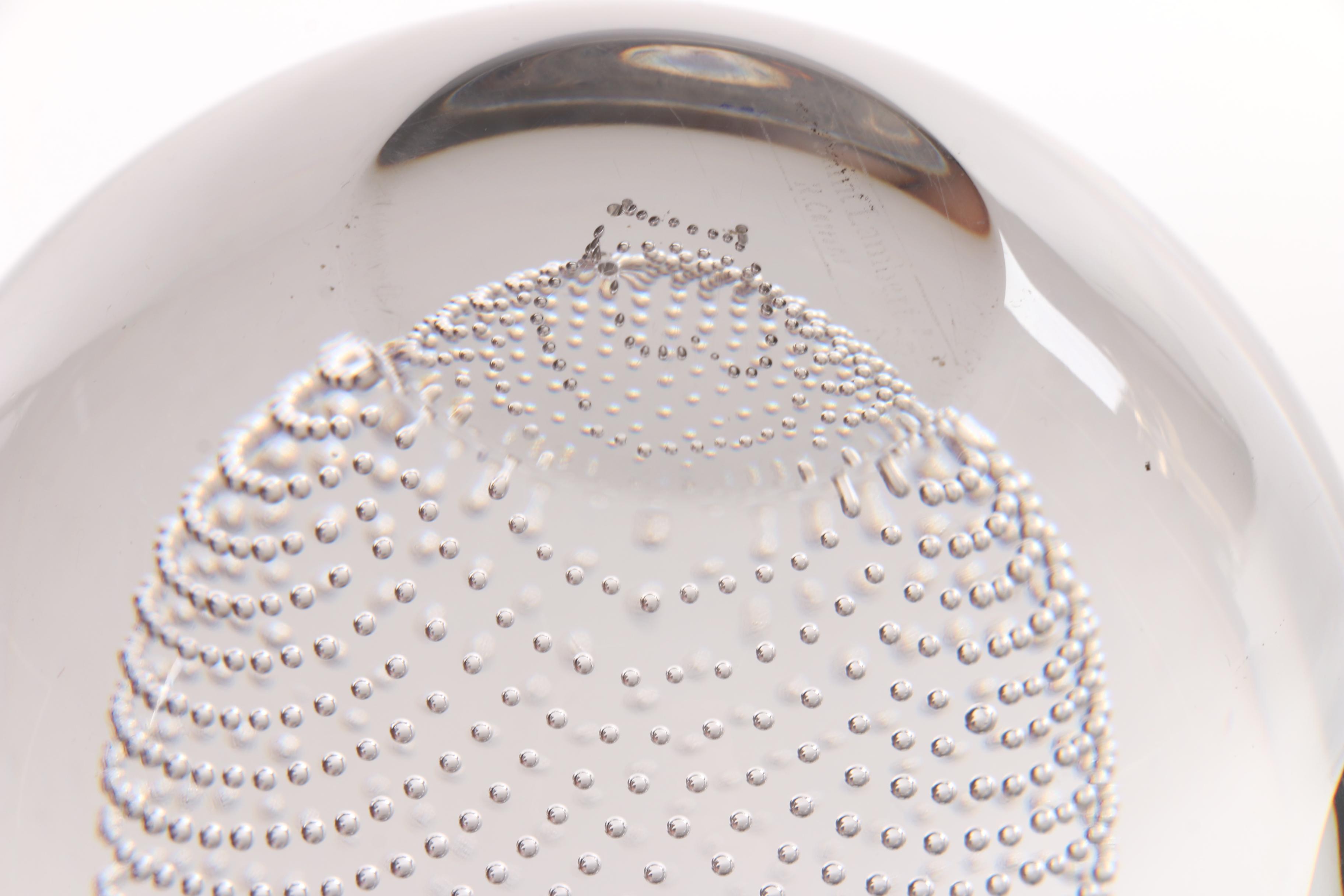 Glass Spherical Paperweights