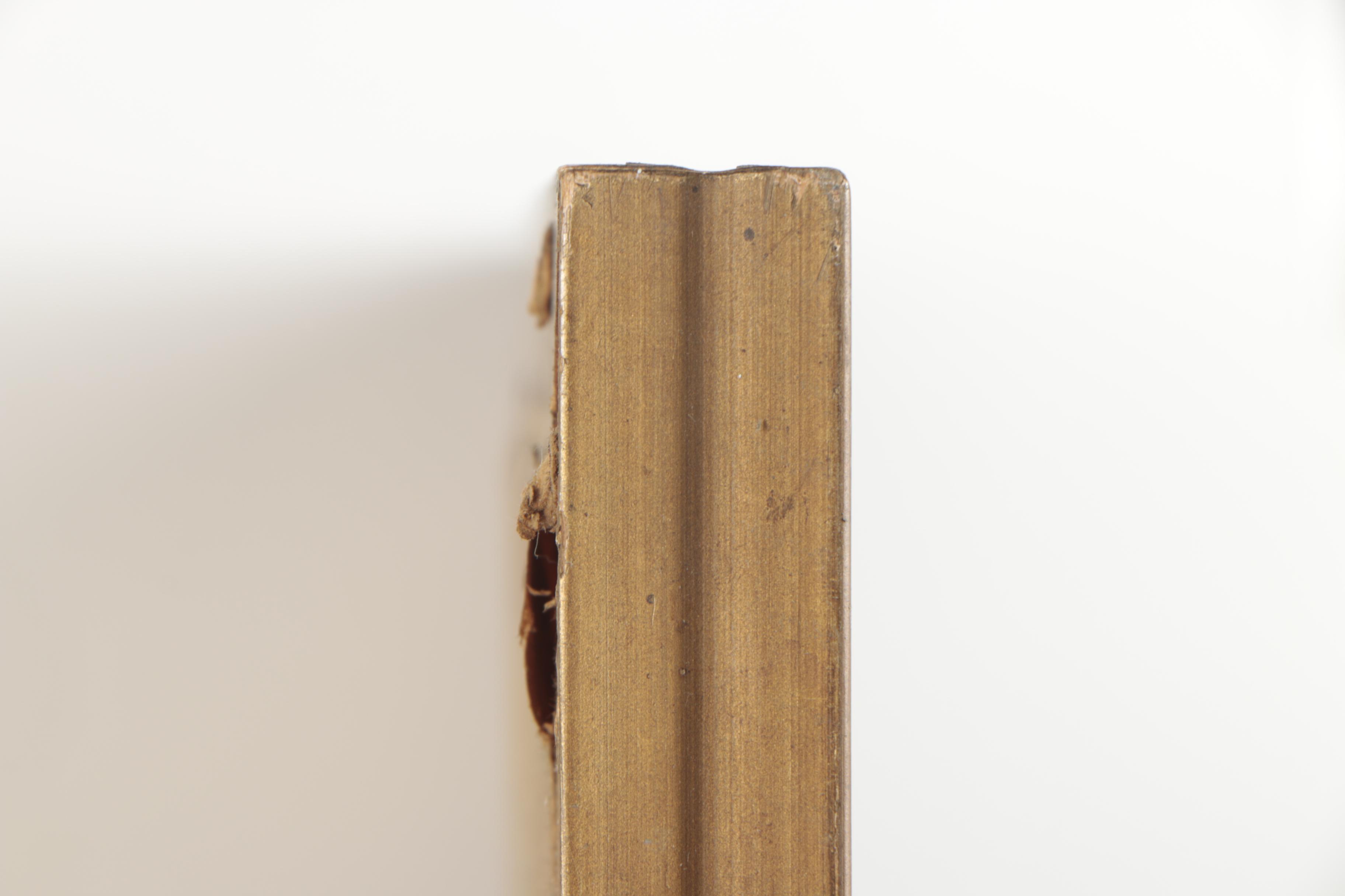 Axel Holm Colored Etching of Danish Lake Landscape