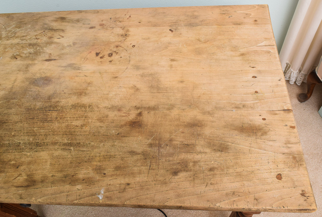 Antique Oak Bakers Table