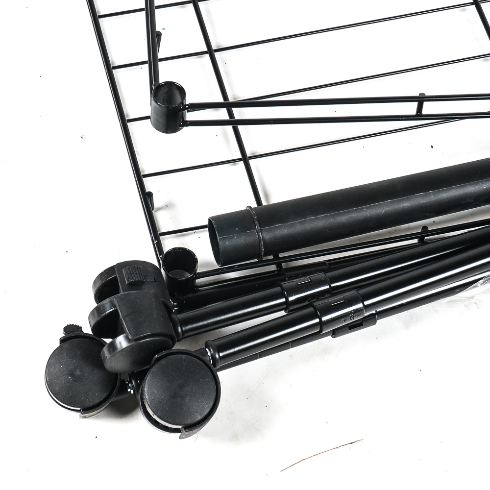 Folding Three Bag Laundry Sorter