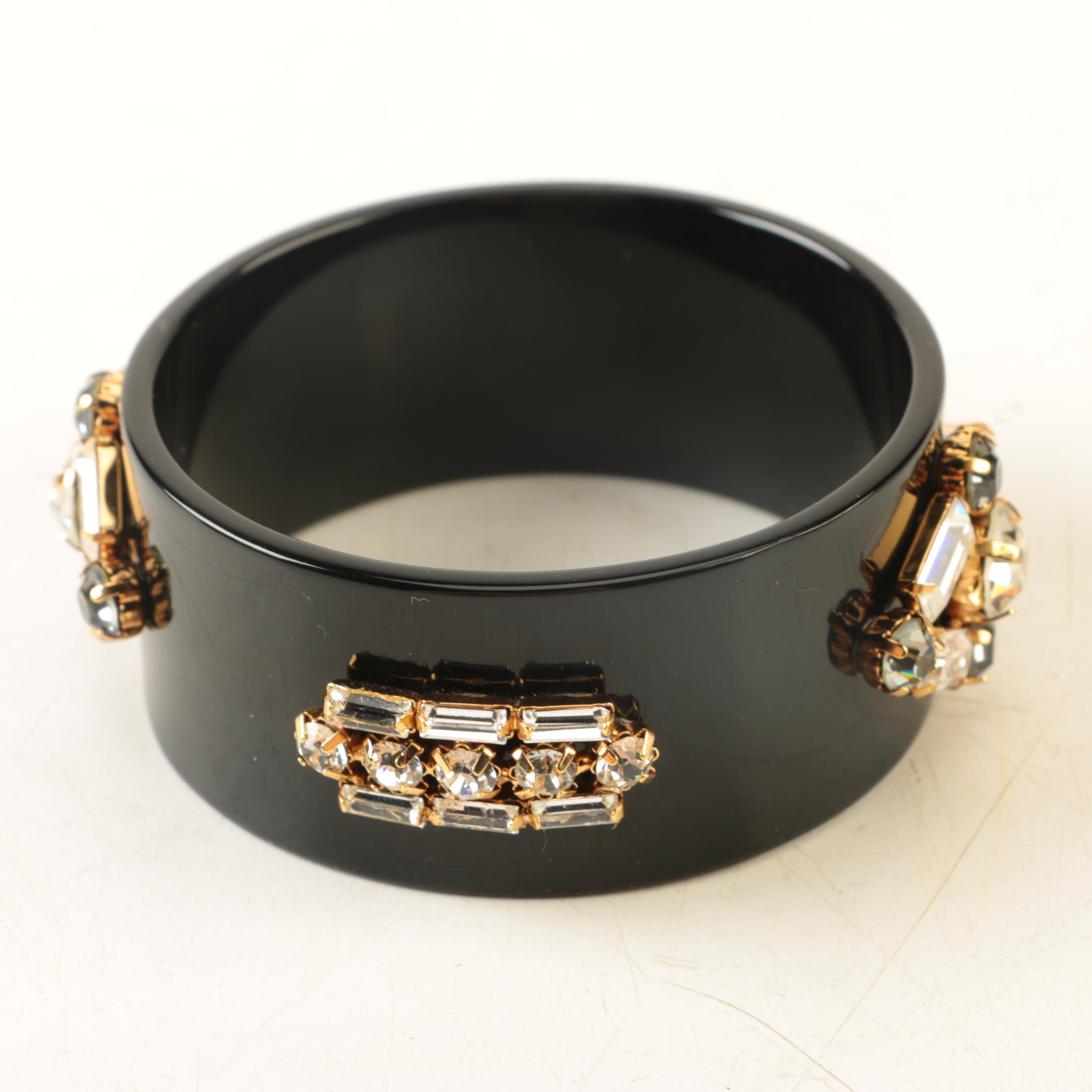 Tory Burch Gold-Tone Enamel and Foil Back Bracelet Assortment