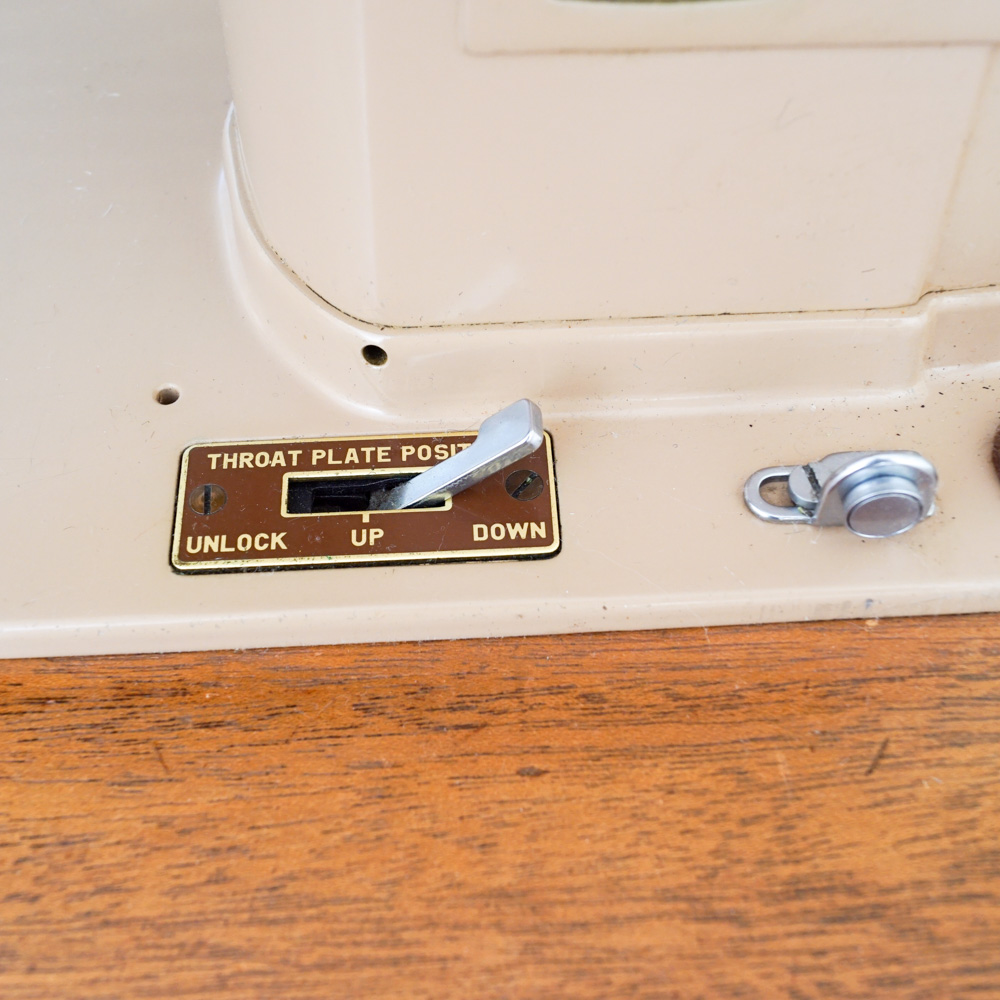 Vintage Singer Sewing Machine Table