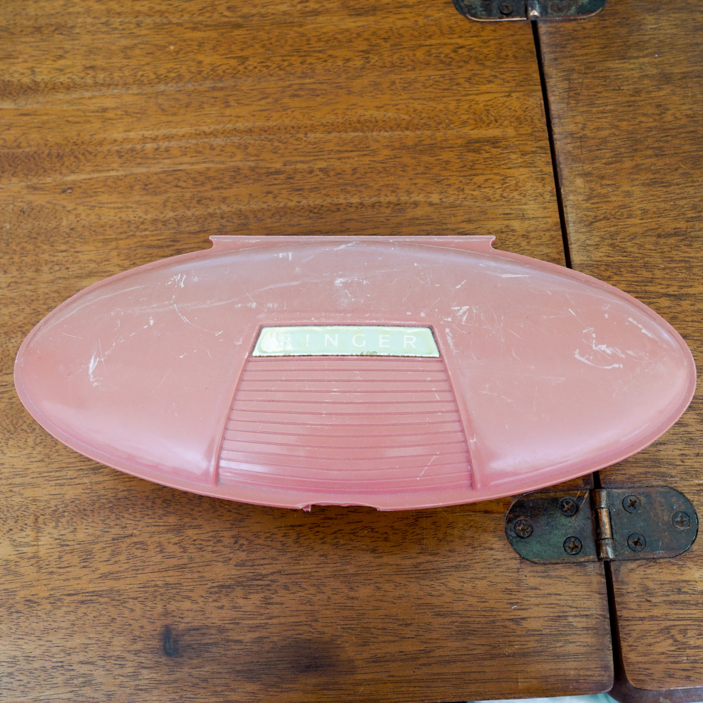 Vintage Singer Sewing Machine Table