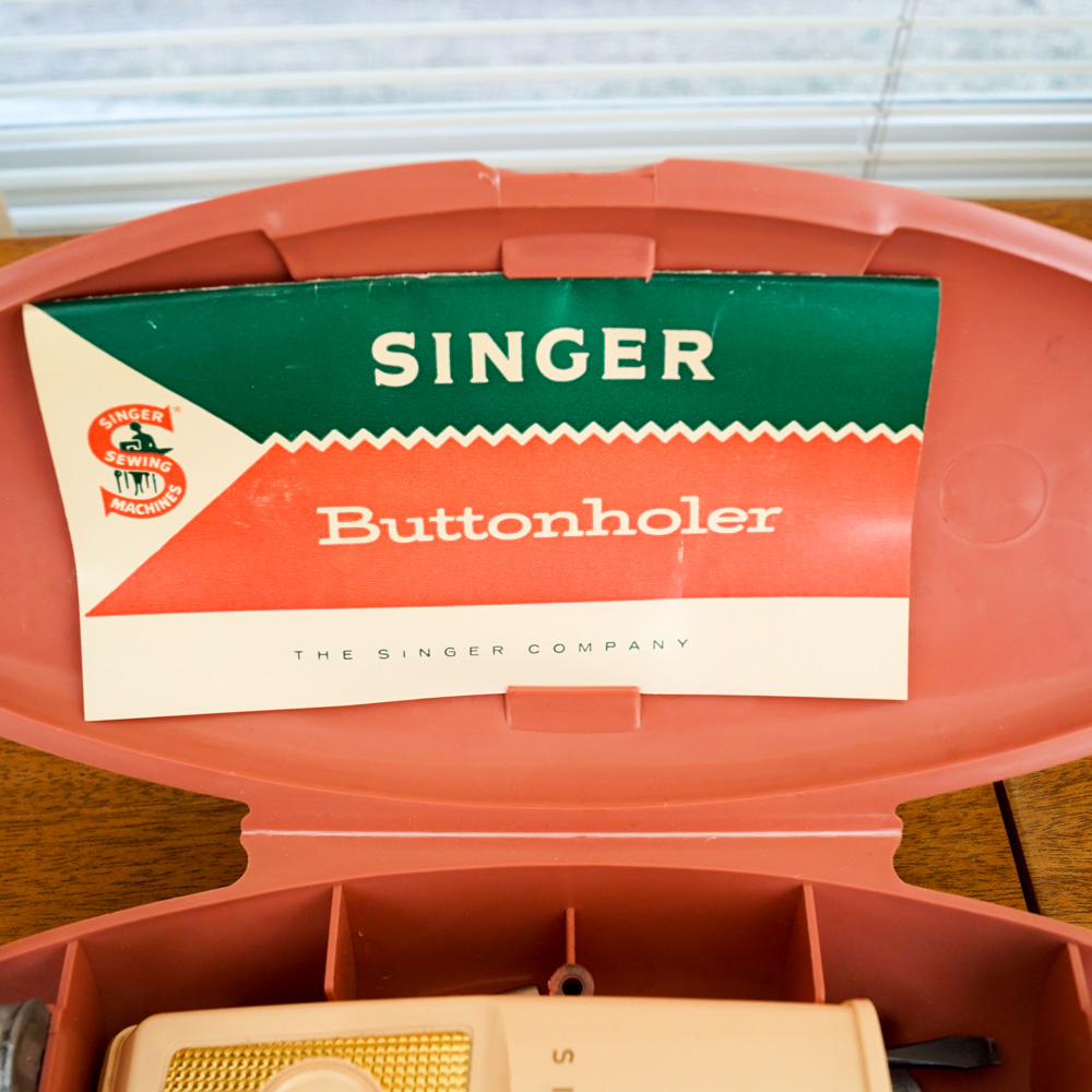 Vintage Singer Sewing Machine Table