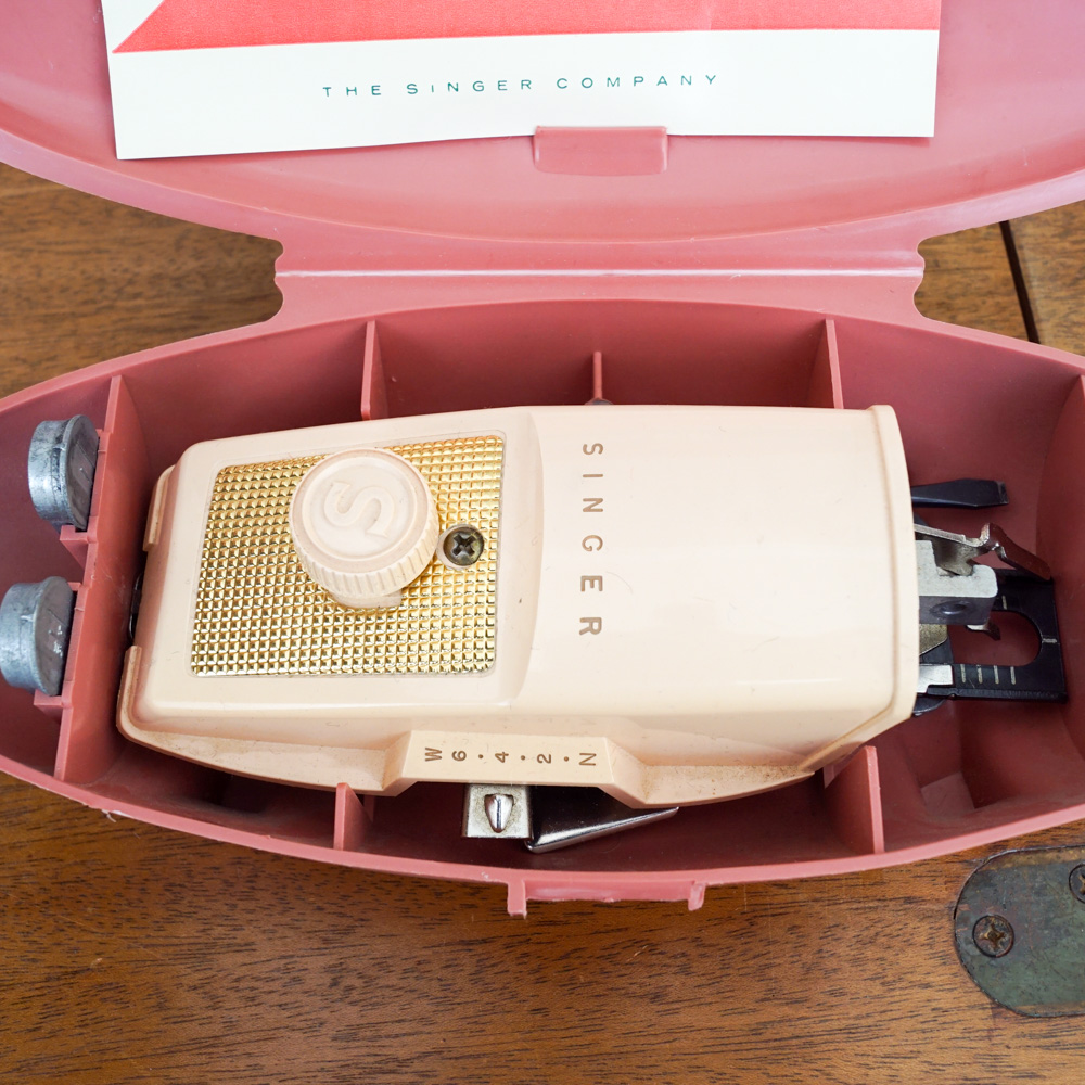 Vintage Singer Sewing Machine Table