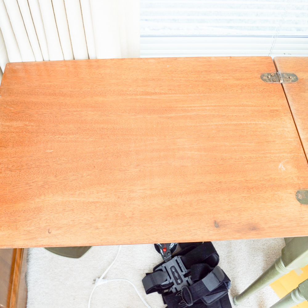 Vintage Singer Sewing Machine Table