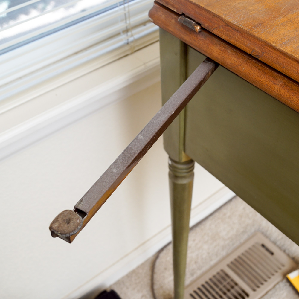 Vintage Singer Sewing Machine Table