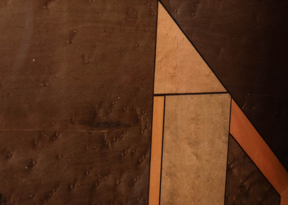 Italian Constantini Pietro Laquered Maple and Burlwood Dining Set