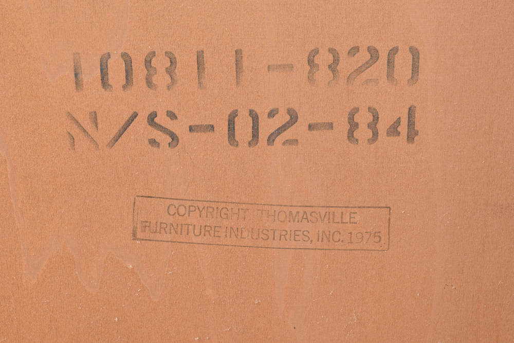 Pair of Vintage Thomasville Asian Style Nightstands