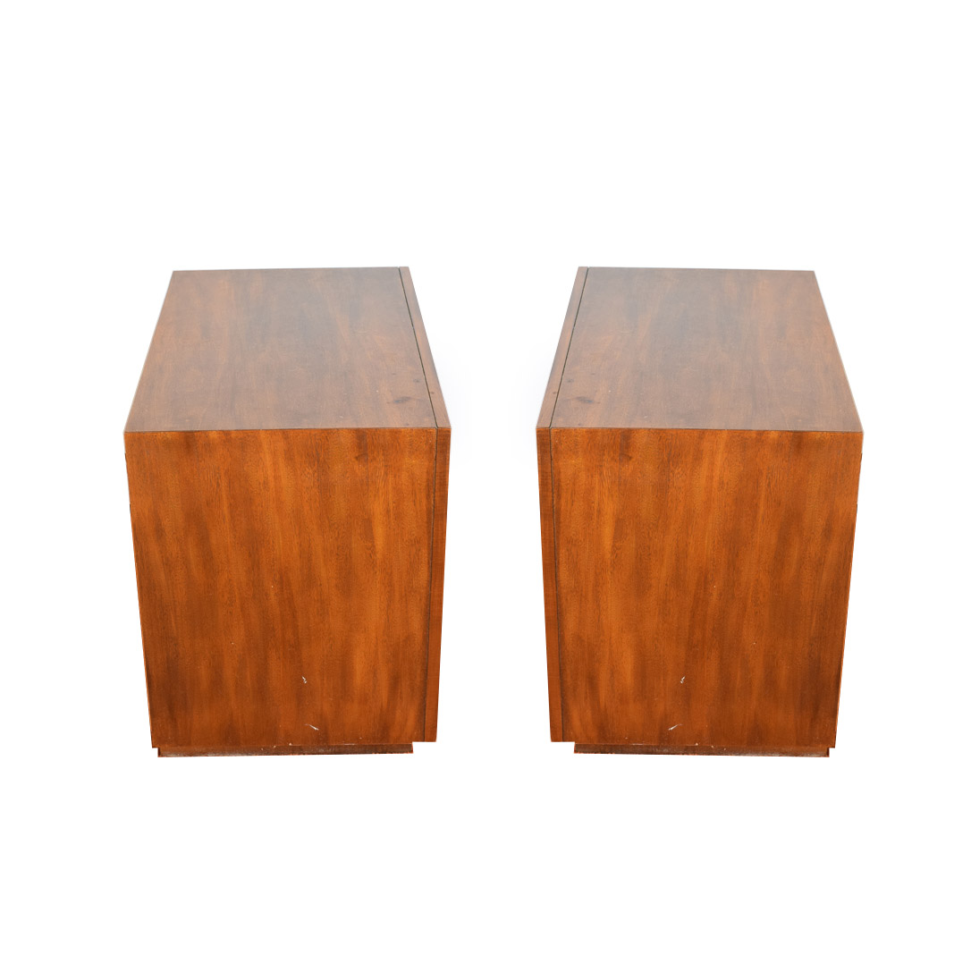 Pair of Vintage Thomasville Asian Style Nightstands