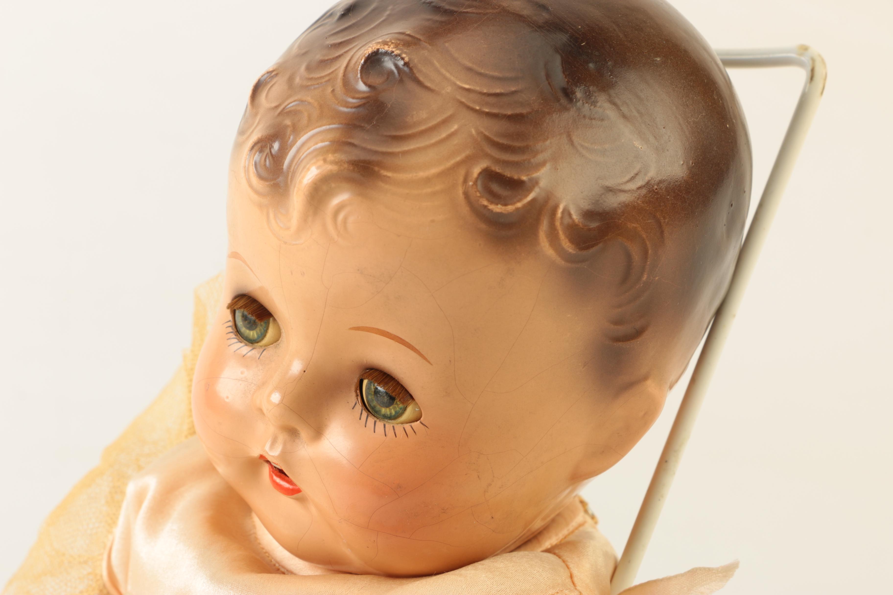 Circa 1940s Effanbee "Patsy" Composition Baby Doll