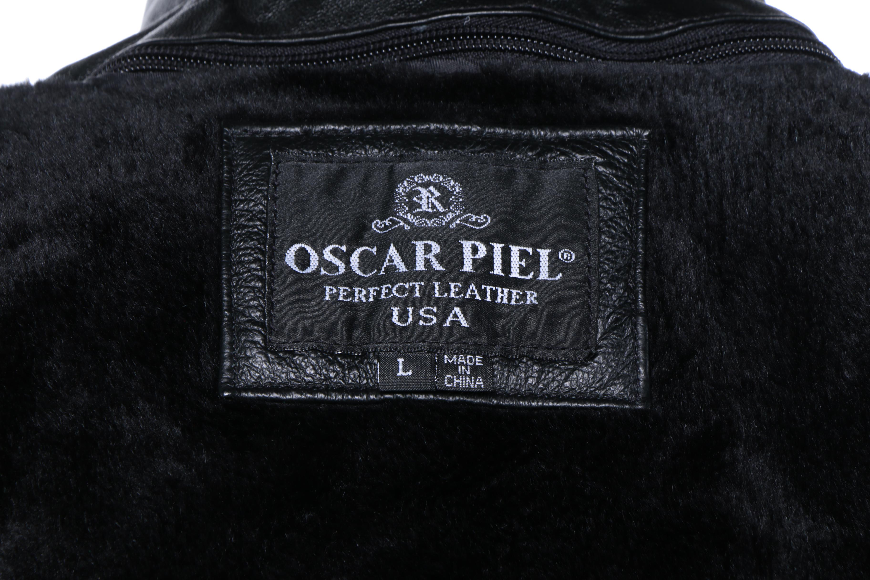 Men's Oscar Piel Leather Jacket