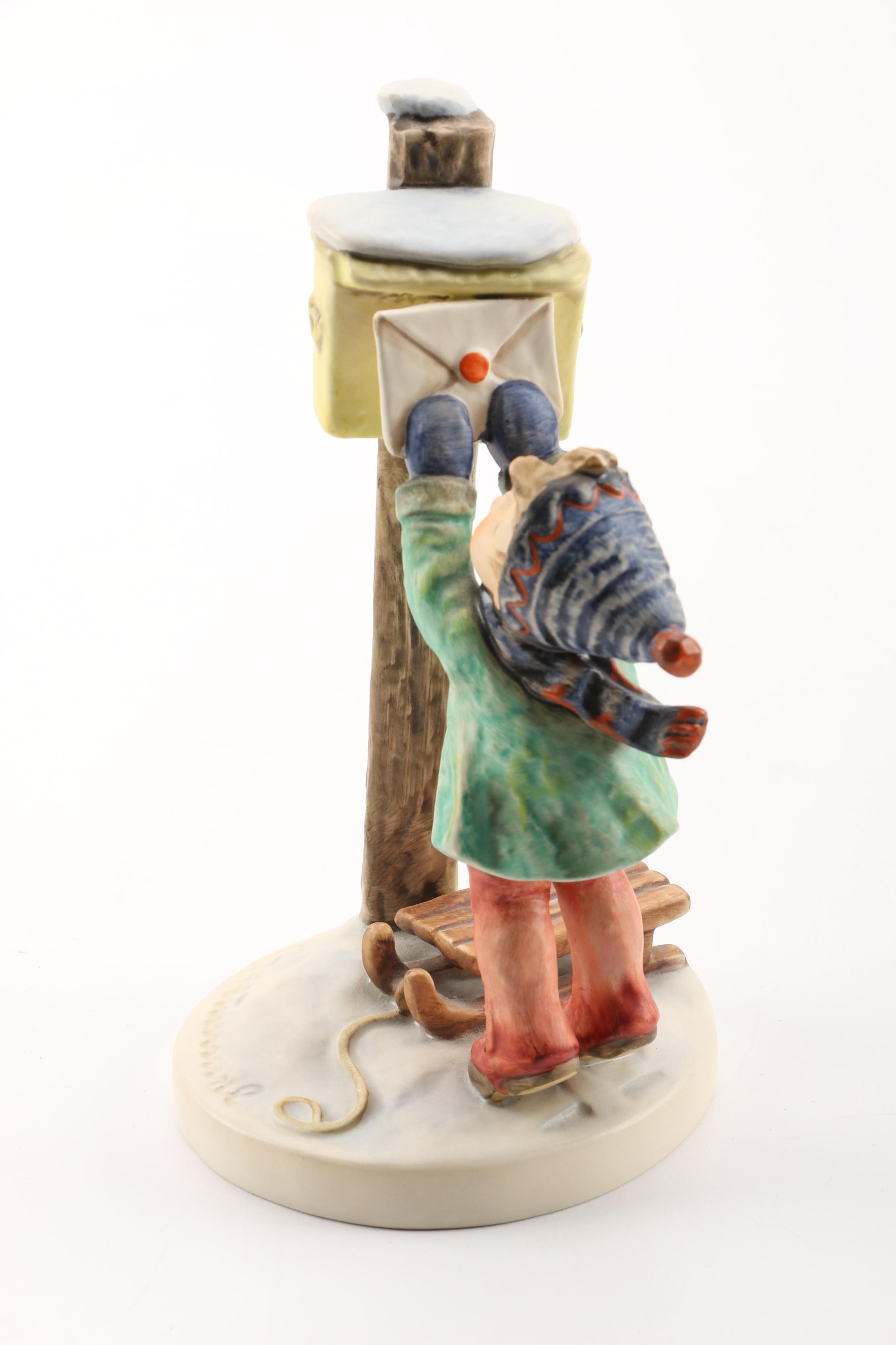 Goebel Hummel "Letter to Santa Claus" Porcelain Figurine