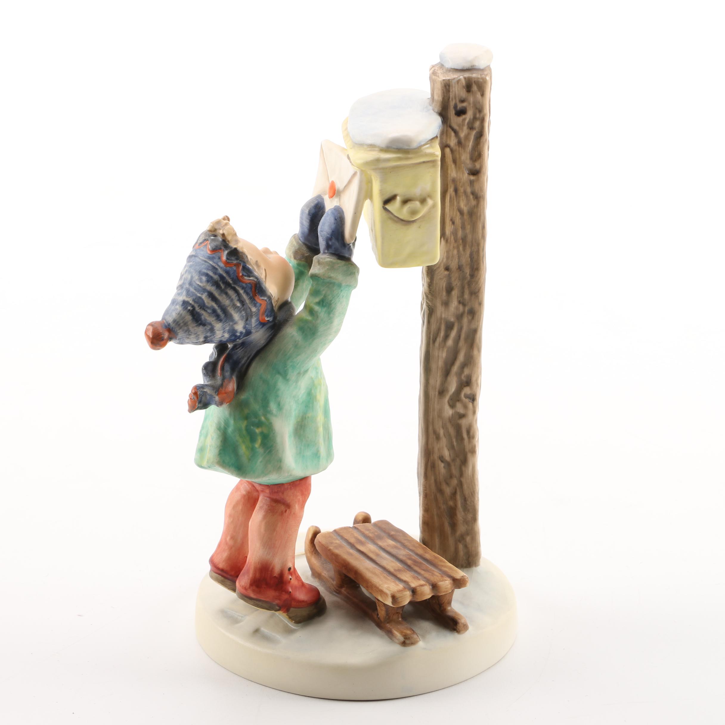 Goebel Hummel "Letter to Santa Claus" Porcelain Figurine