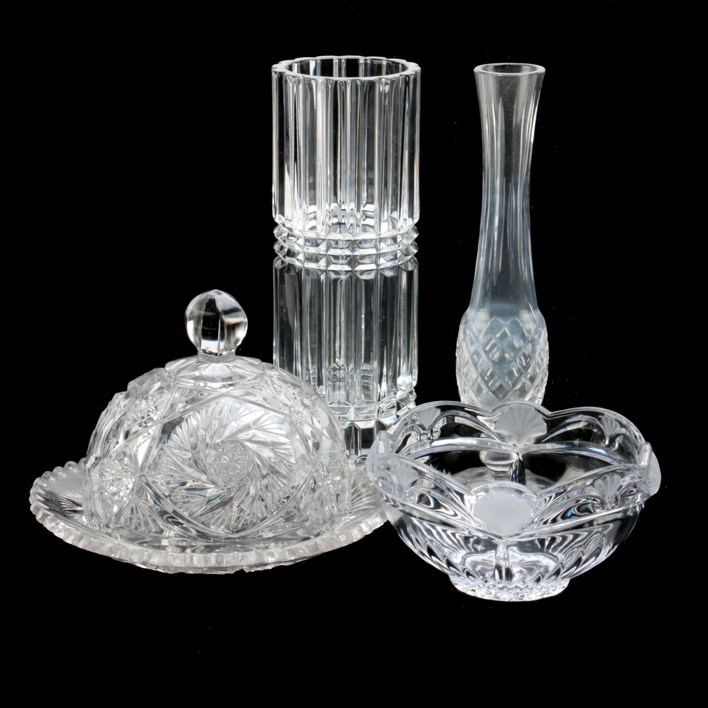 Waterford "Giftware" Crystal Bud Vase with Other Crystal