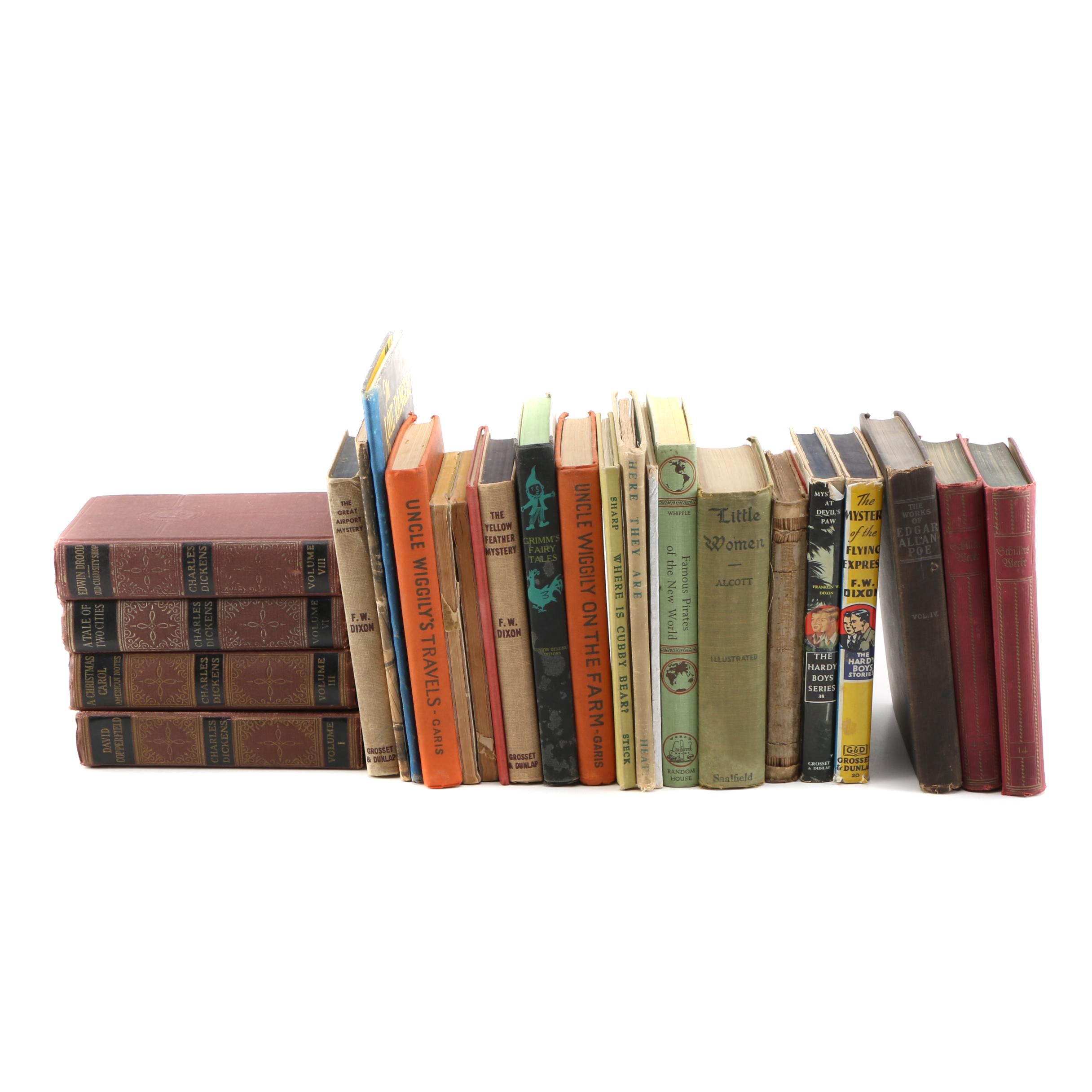 Vintage Books Including "The Hardy Boys" Mysteries