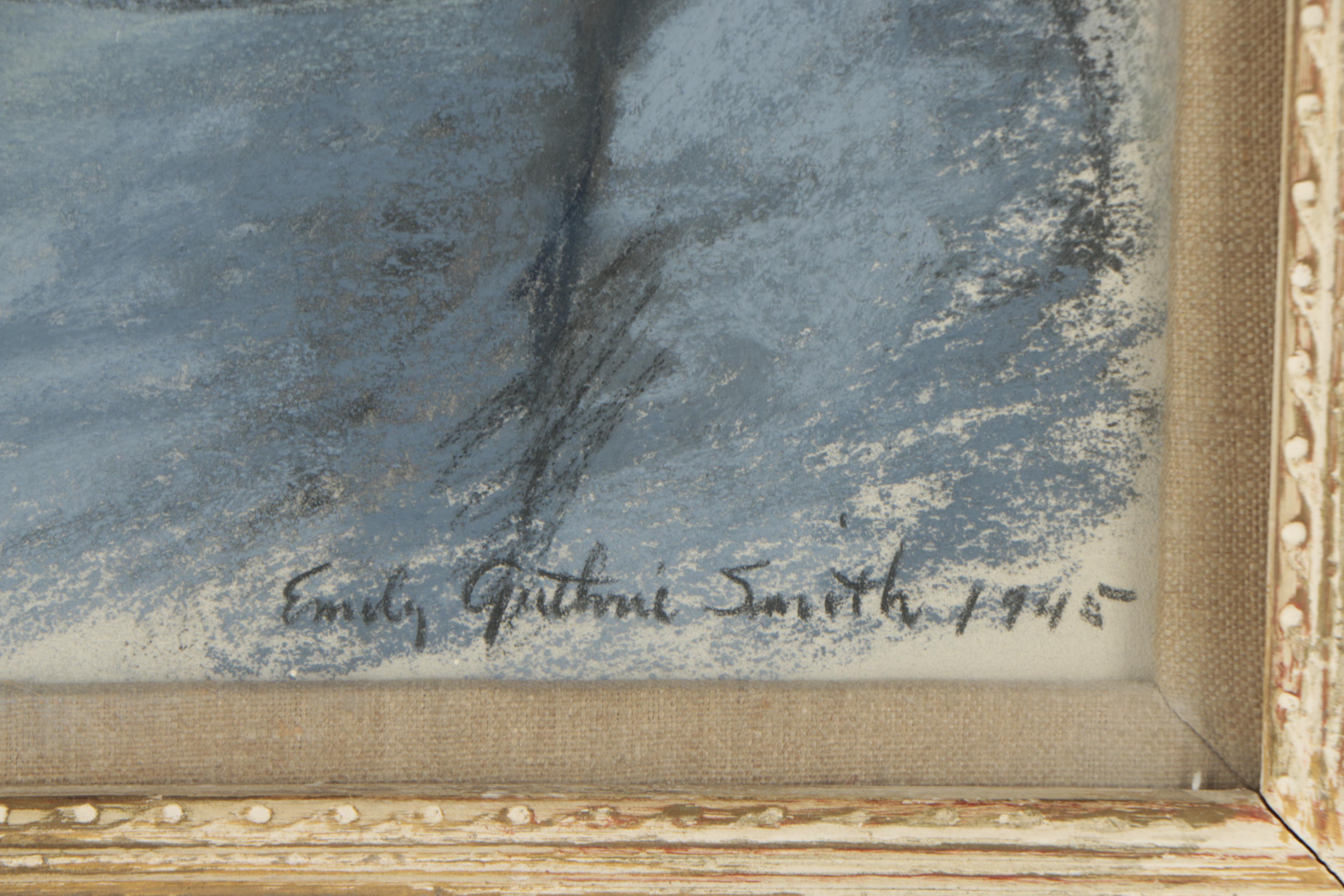 Emily Guthrie Smith Pastel Portrait Drawing