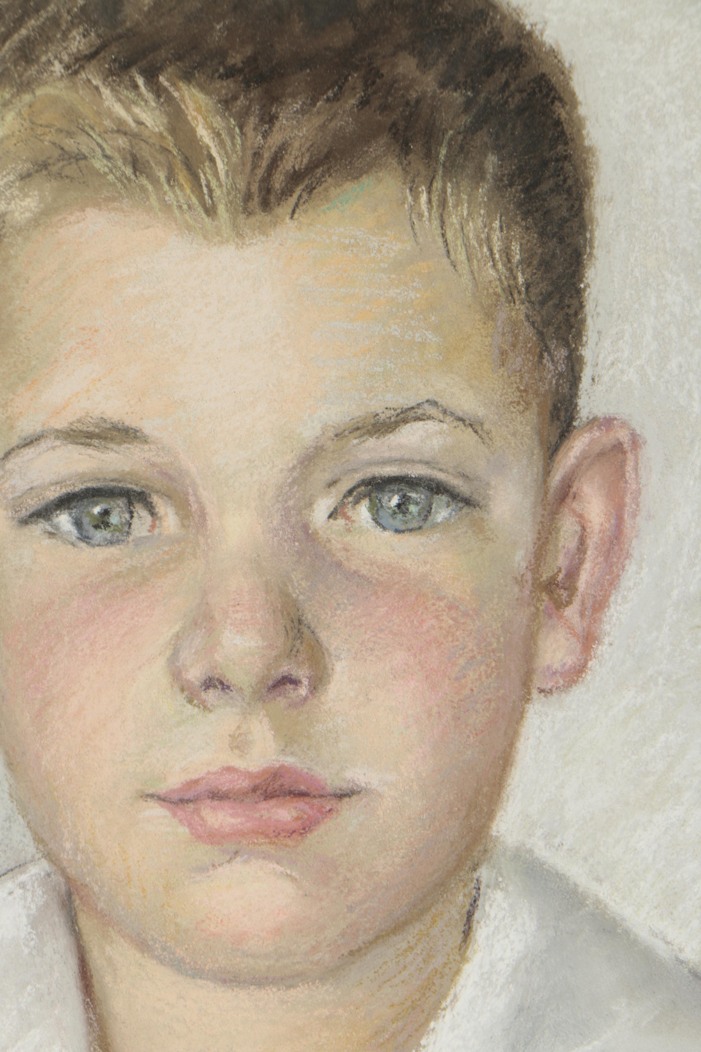 Emily Guthrie Smith Pastel Portrait Drawing