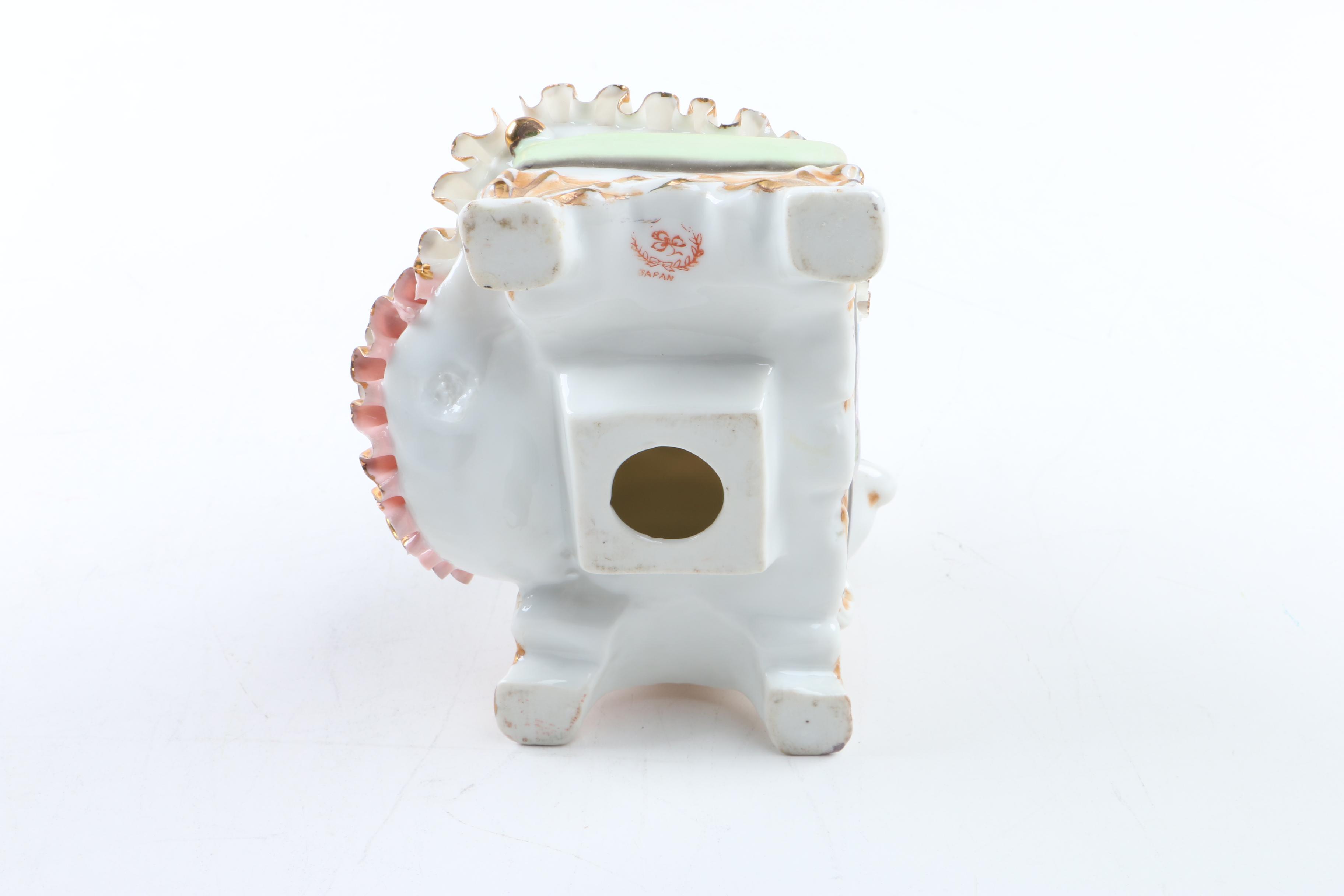 Porcelain Victorian Lady and Ballerina Figurines