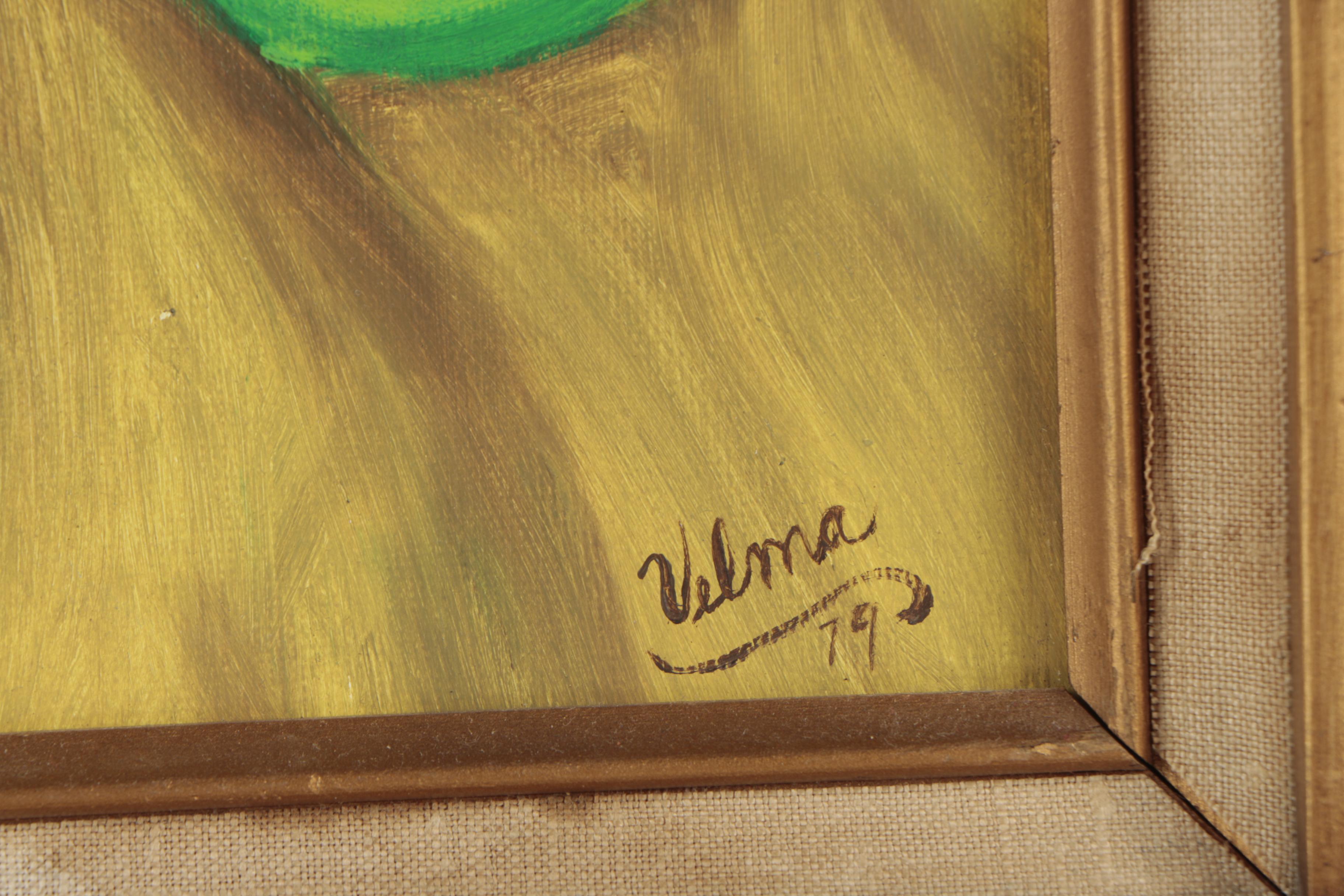 Velma 1979 Oil Painting