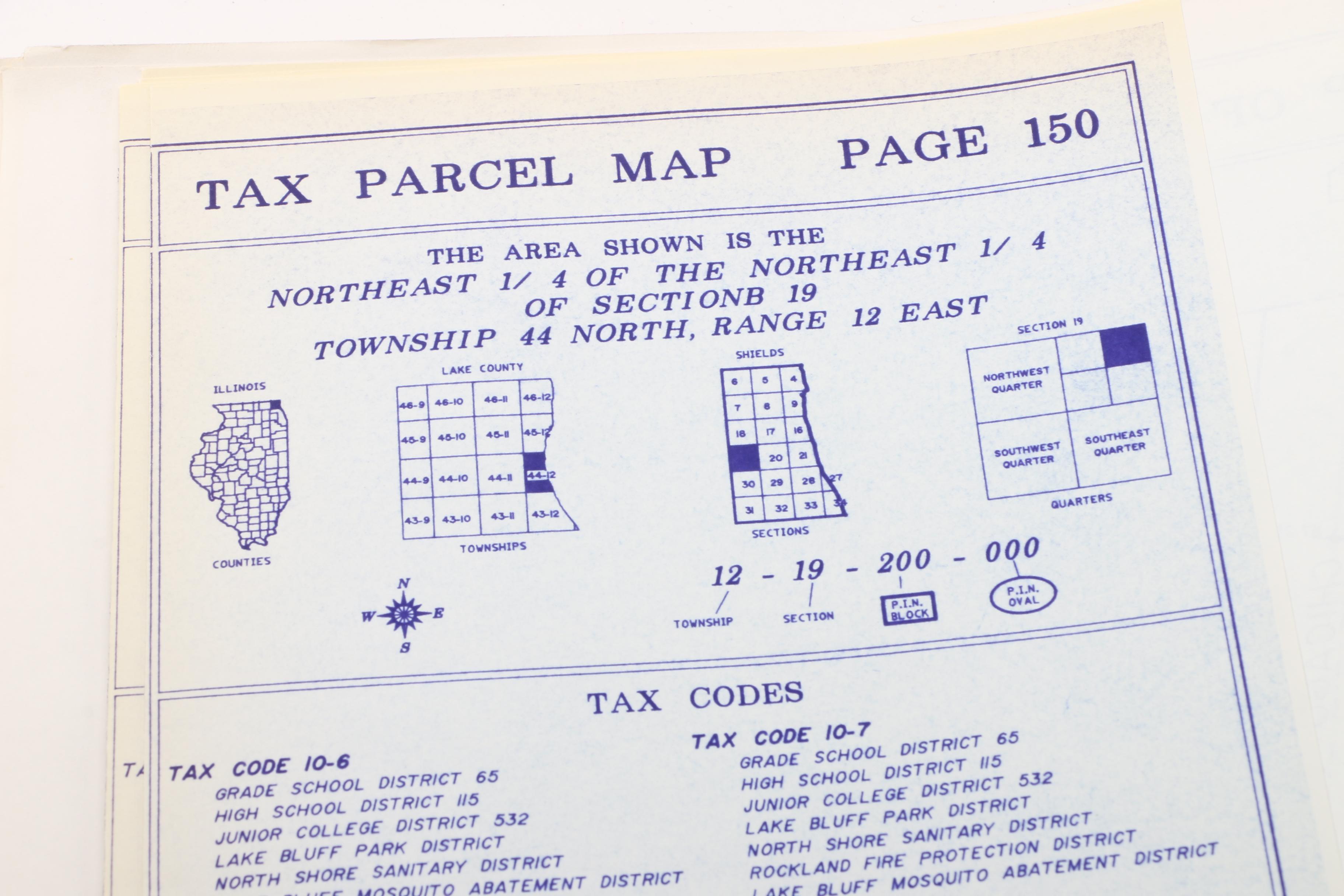 Plat Maps of the Village of Lake Bluff