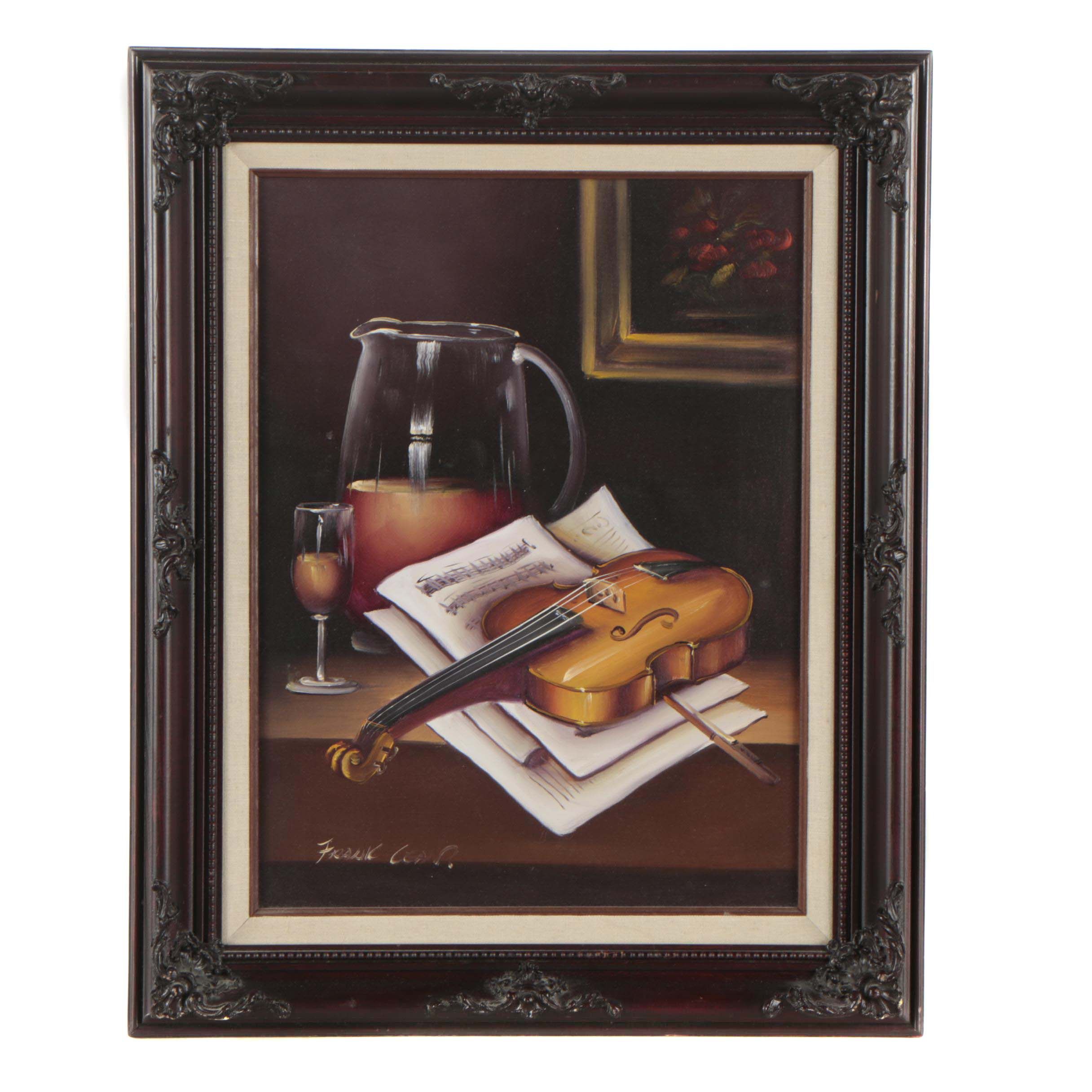 Frank Lean Still Life Painting