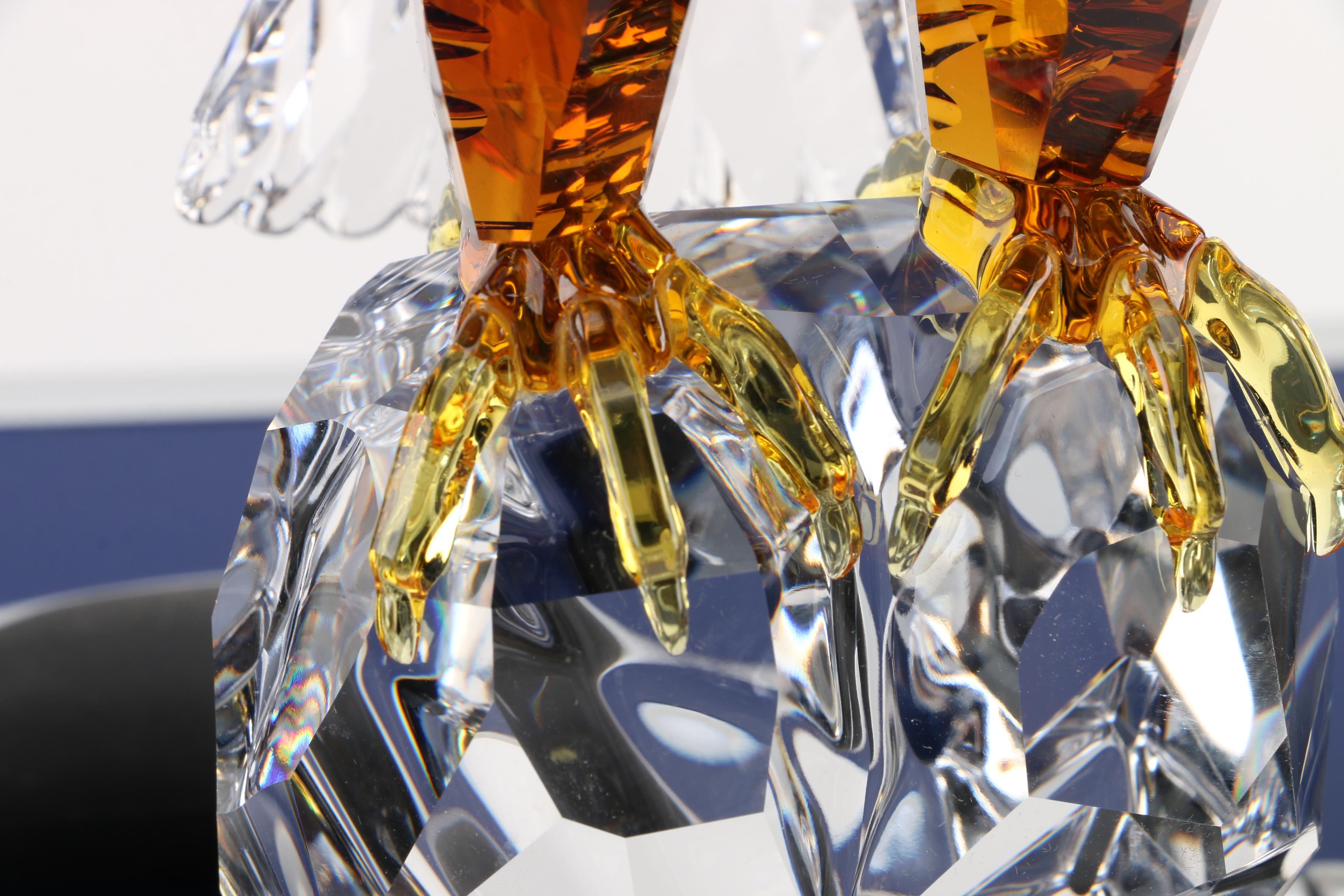 2011 Limited Edition Swarovski "The Bald Eagle" Crystal Figurine