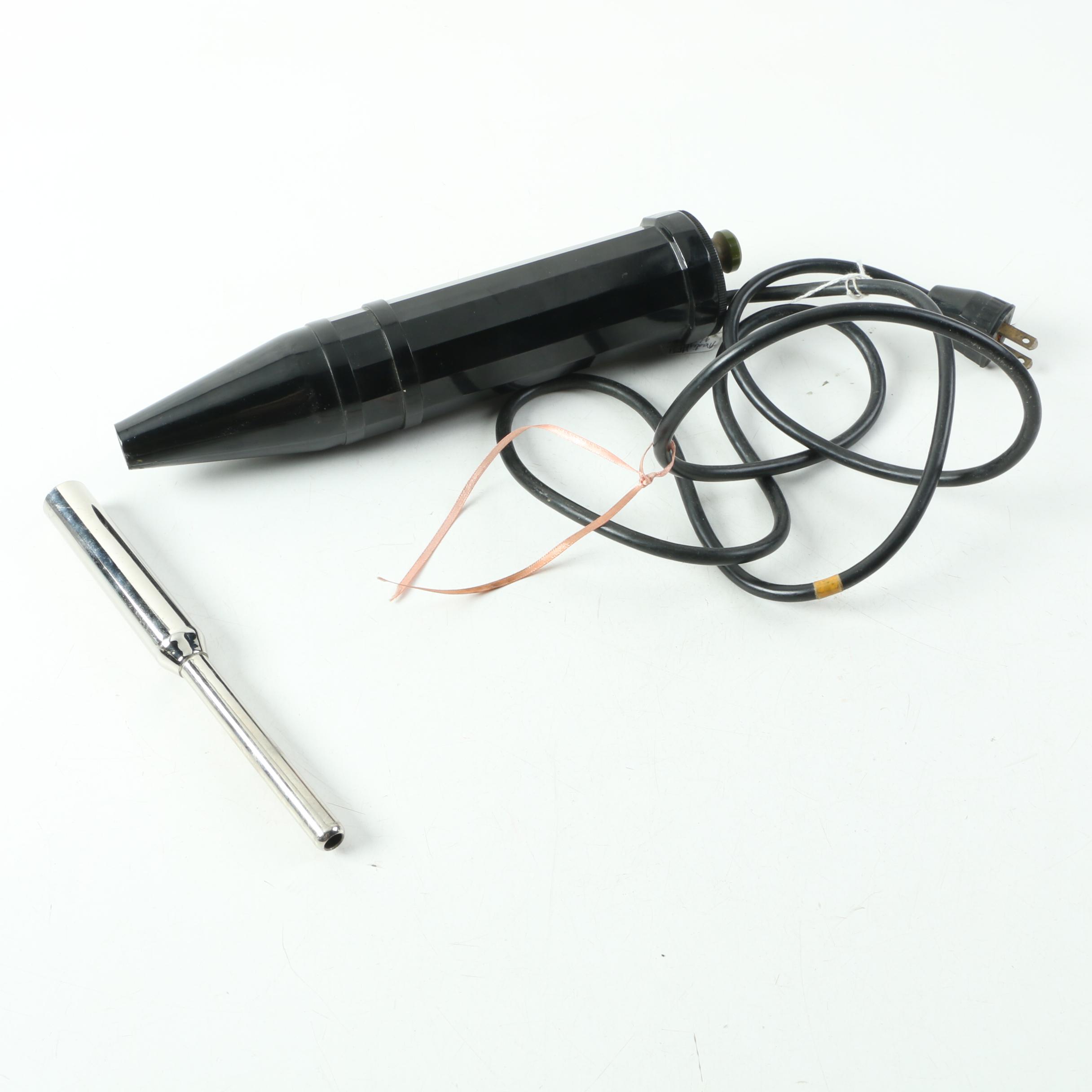 Vintage Master Violet Ray Electrical Treatment Wand