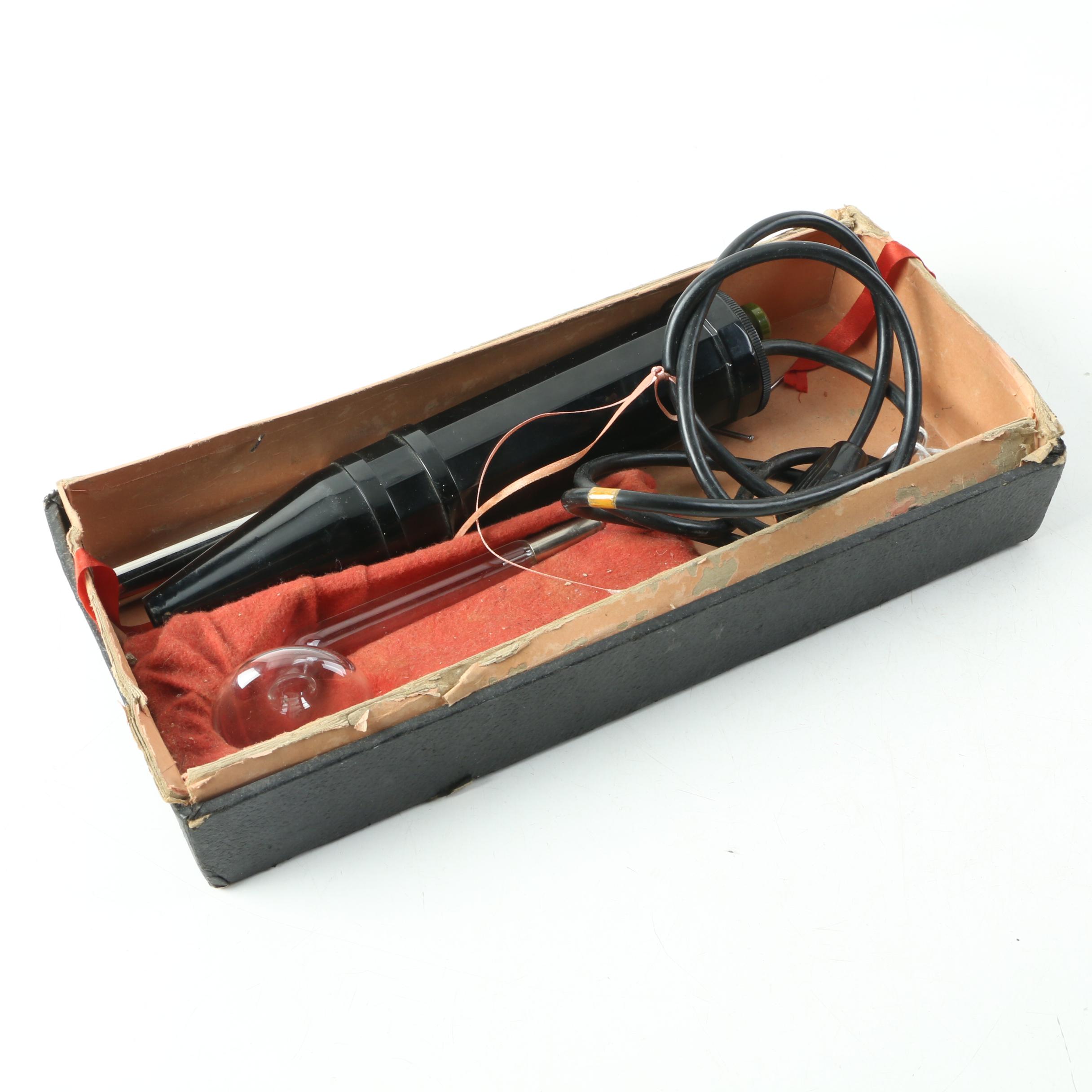 Vintage Master Violet Ray Electrical Treatment Wand