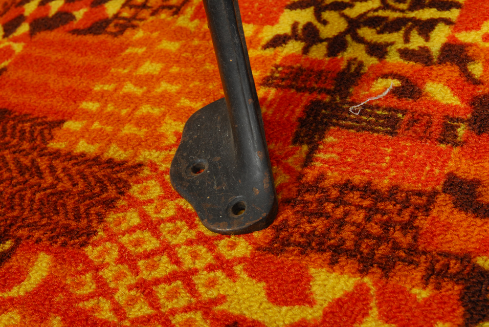 Antique Thomas Kane & Co. Maple and Cast Iron School Desk