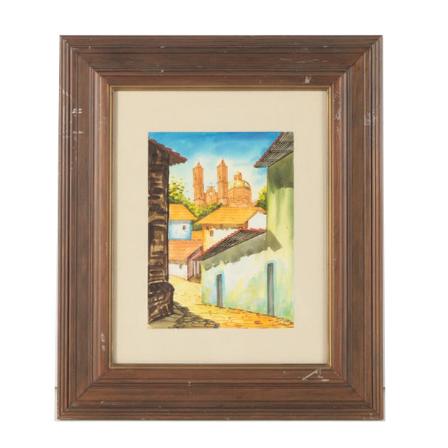 Antonio Ruiz Watercolor Painting