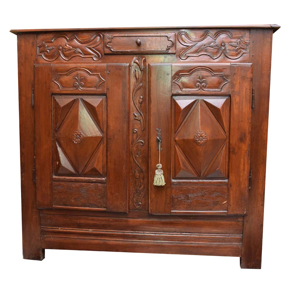 Antique French Provincial Fruitwood Buffet