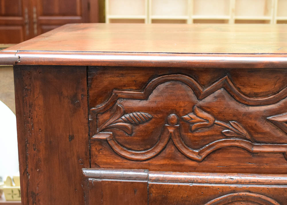 Antique French Provincial Fruitwood Buffet