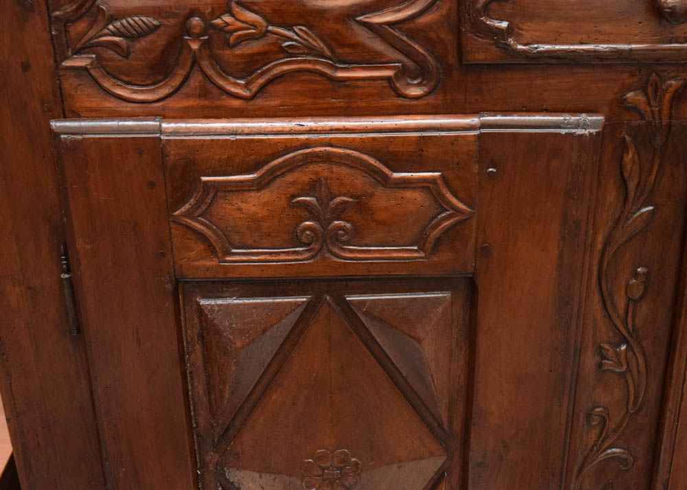 Antique French Provincial Fruitwood Buffet