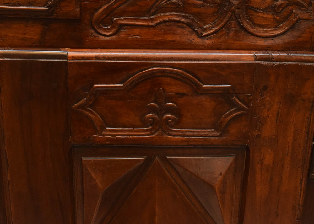 Antique French Provincial Fruitwood Buffet